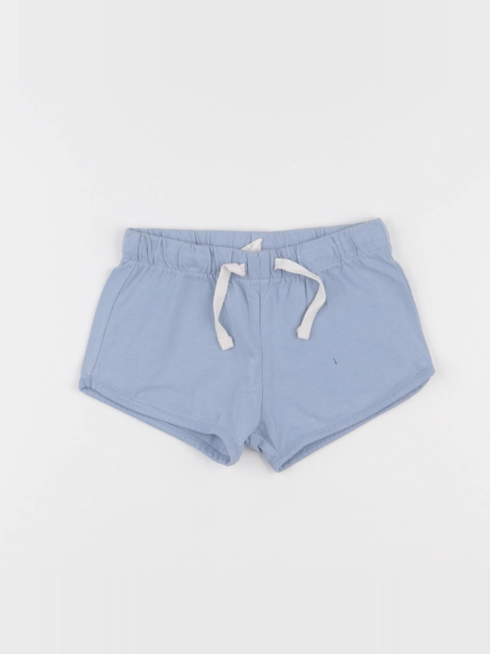 H&M - short bleu - 9/12 mois