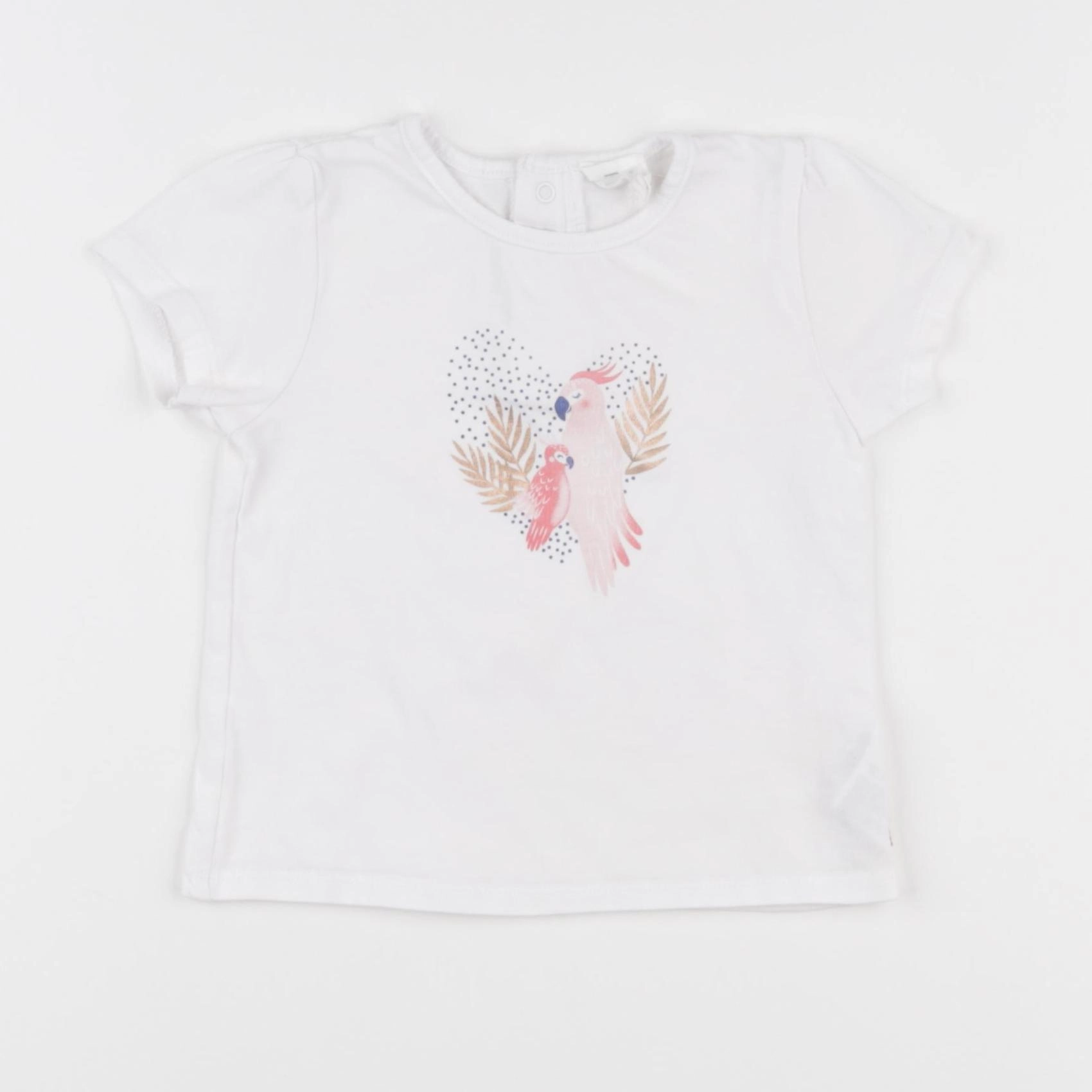 Carrément Beau - tee-shirt blanc - 18 mois