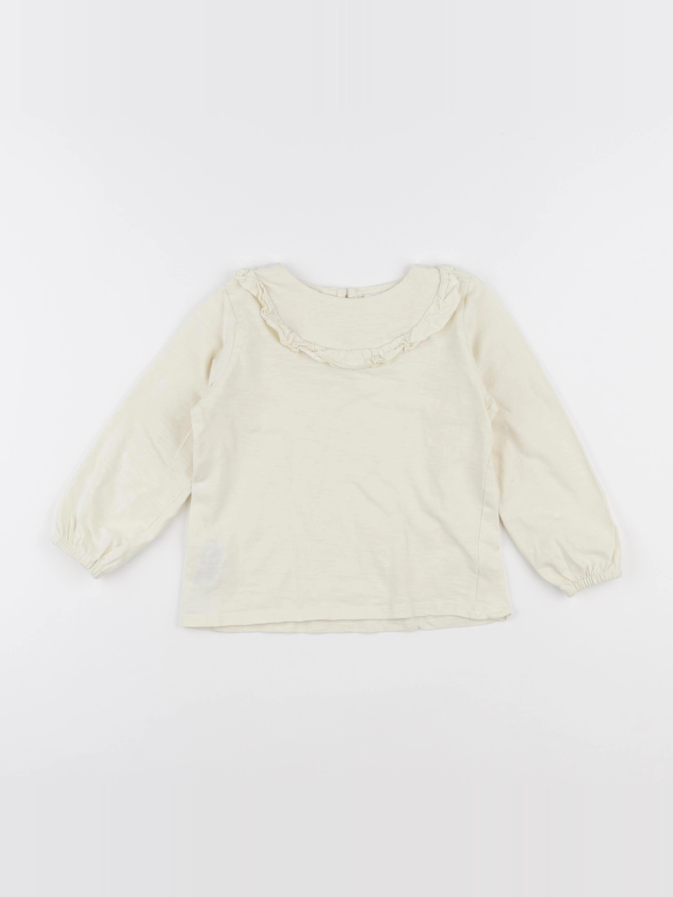 Mango - tee-shirt jaune - 3/4 ans