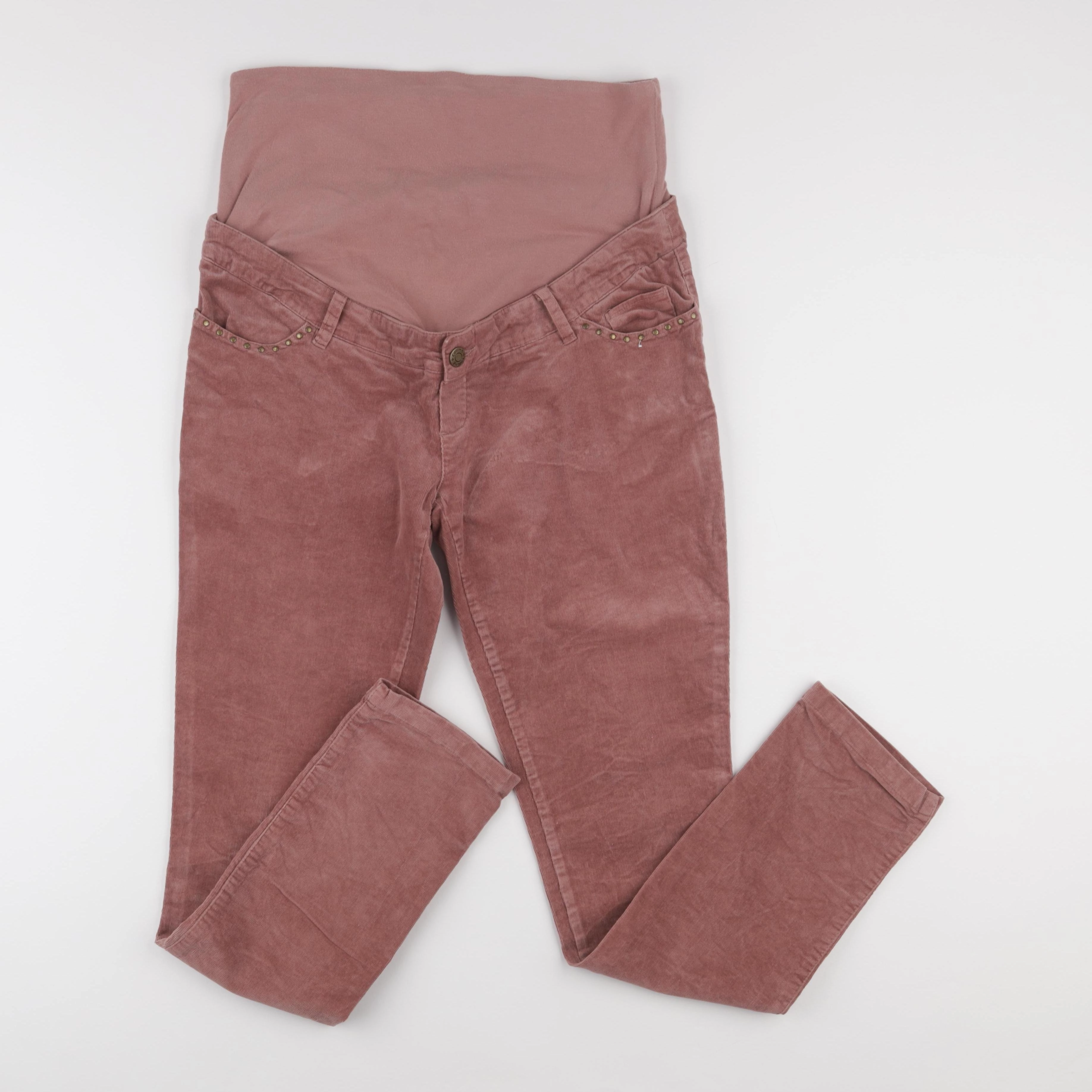 Vertbaudet - pantalon grossesse rose - 40