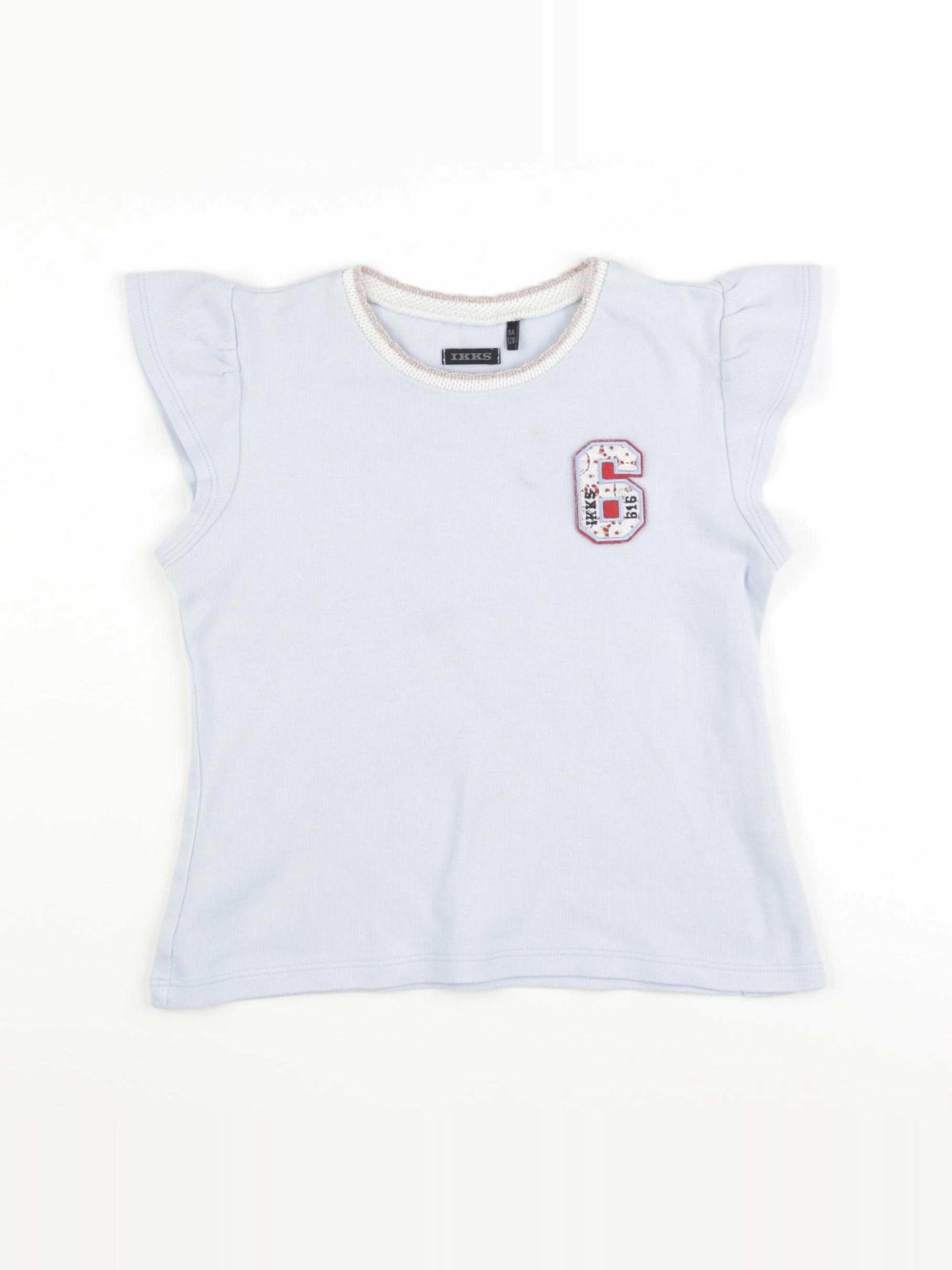 IKKS - tee-shirt bleu - 8 ans