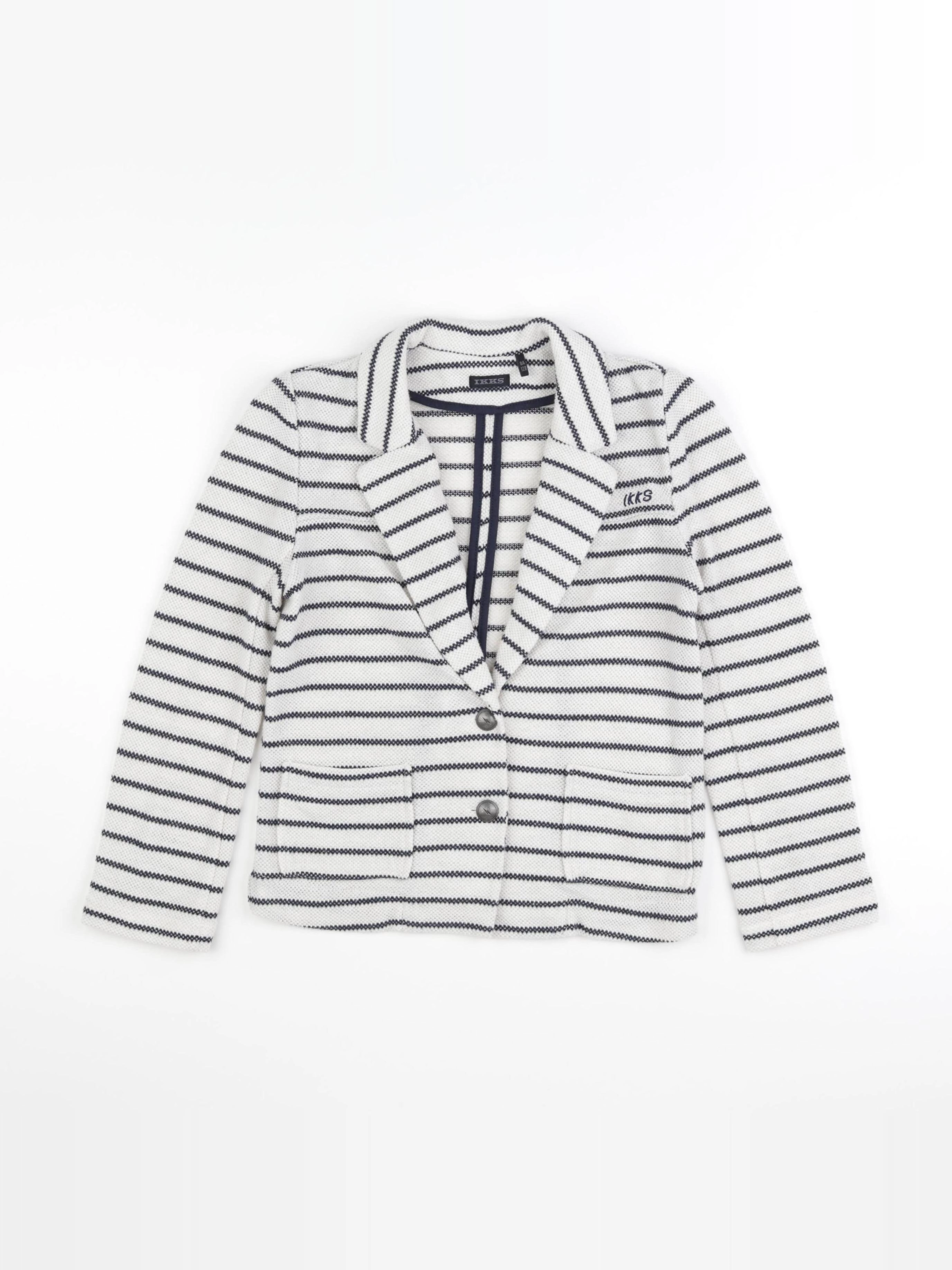 IKKS - veste bleu - 8 ans