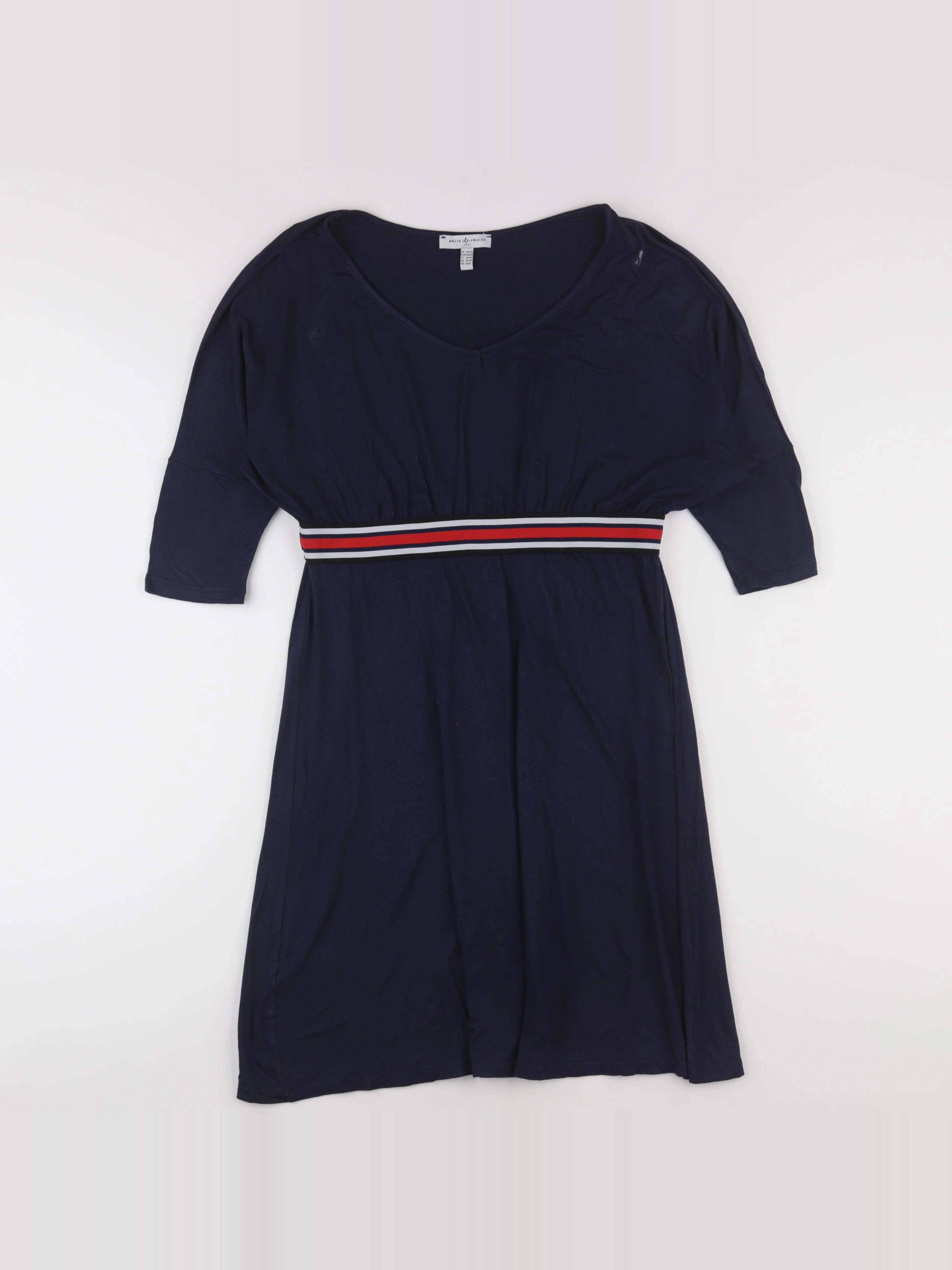 Envie de fraise - robe grossesse bleu - 40 à 42