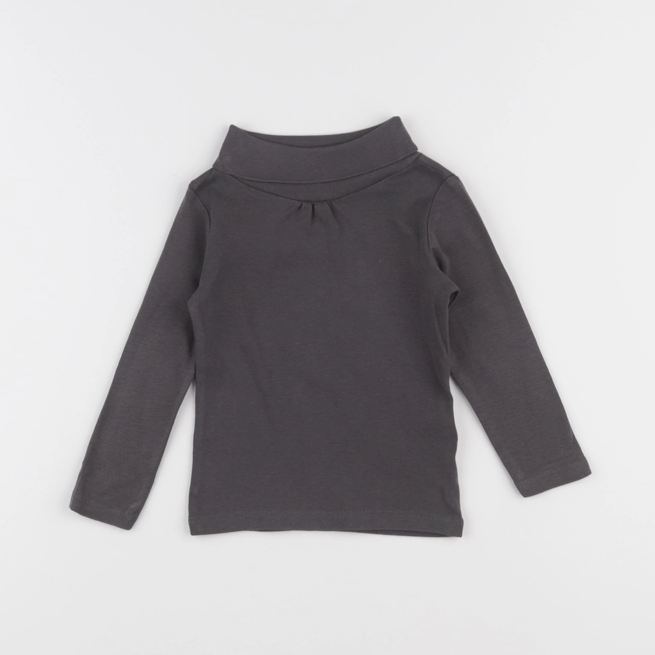 Vertbaudet - sous-pull gris - 2 ans