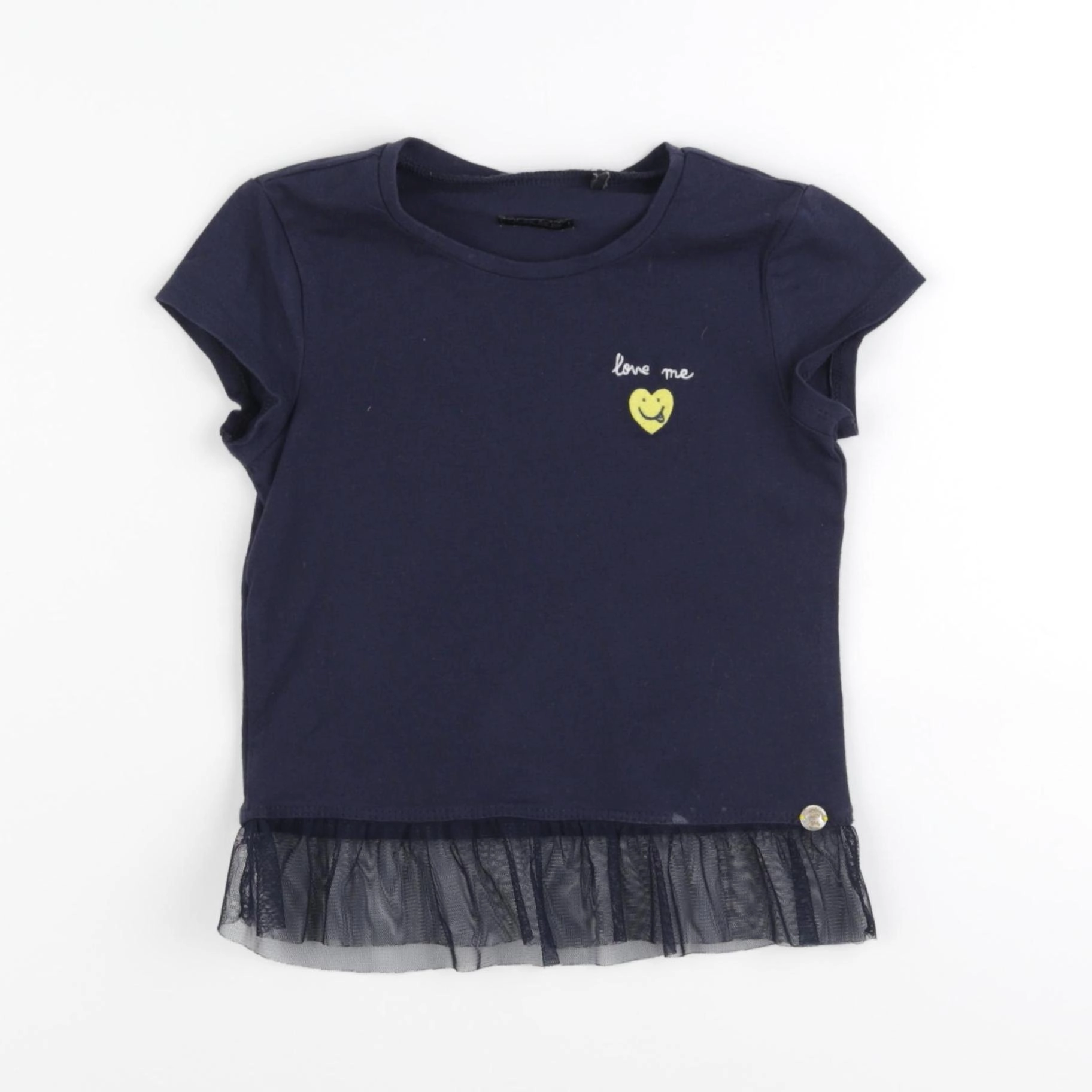 IKKS - tee-shirt bleu - 4 ans