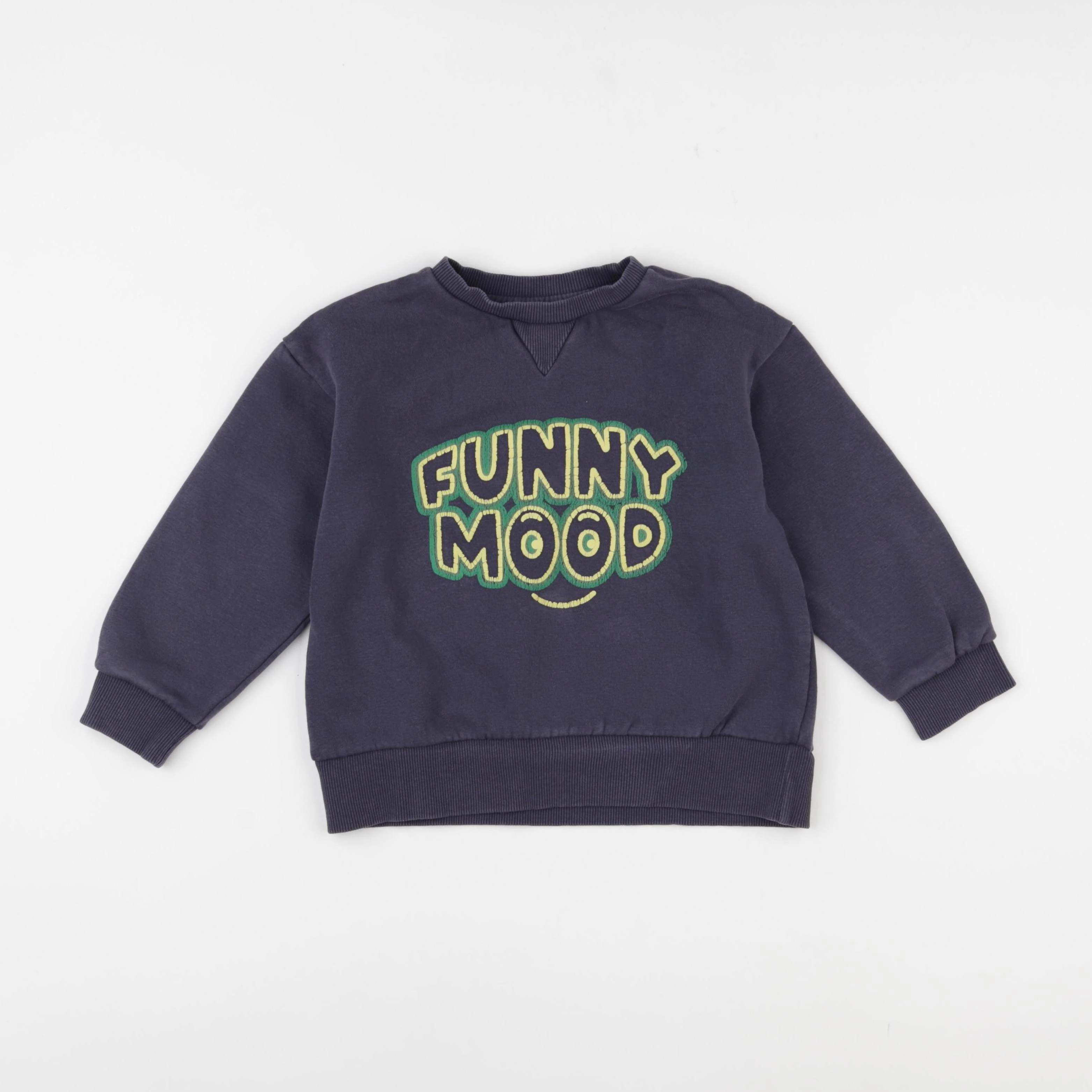 Vertbaudet - sweat bleu - 5 ans