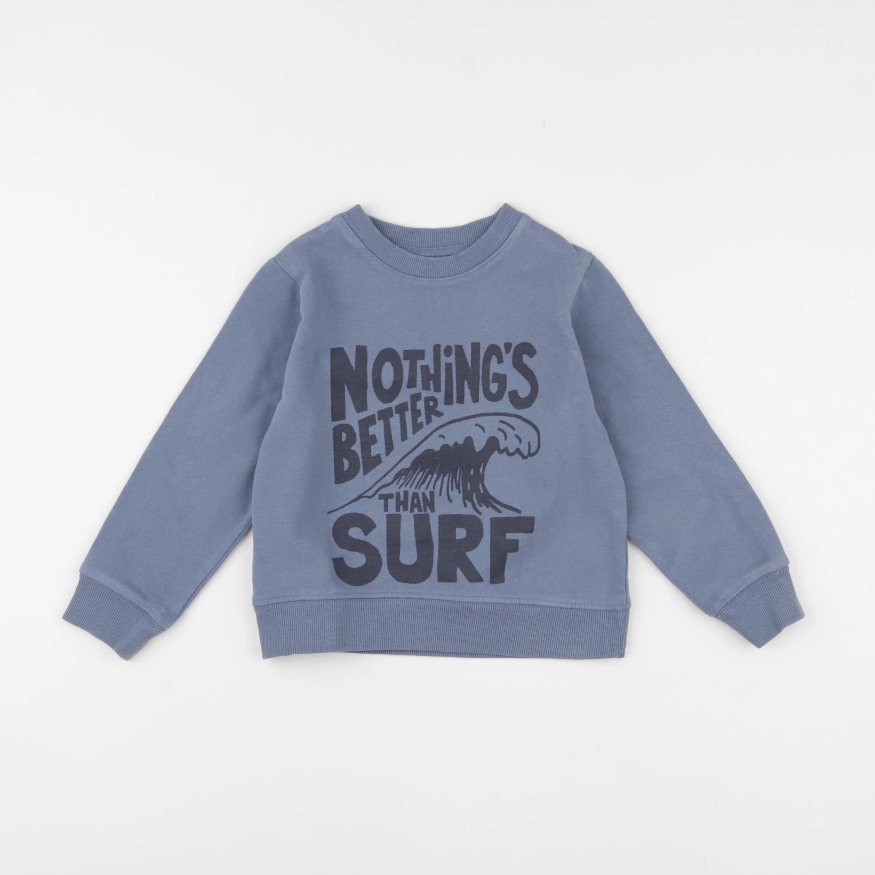Vertbaudet - sweat bleu - 5 ans