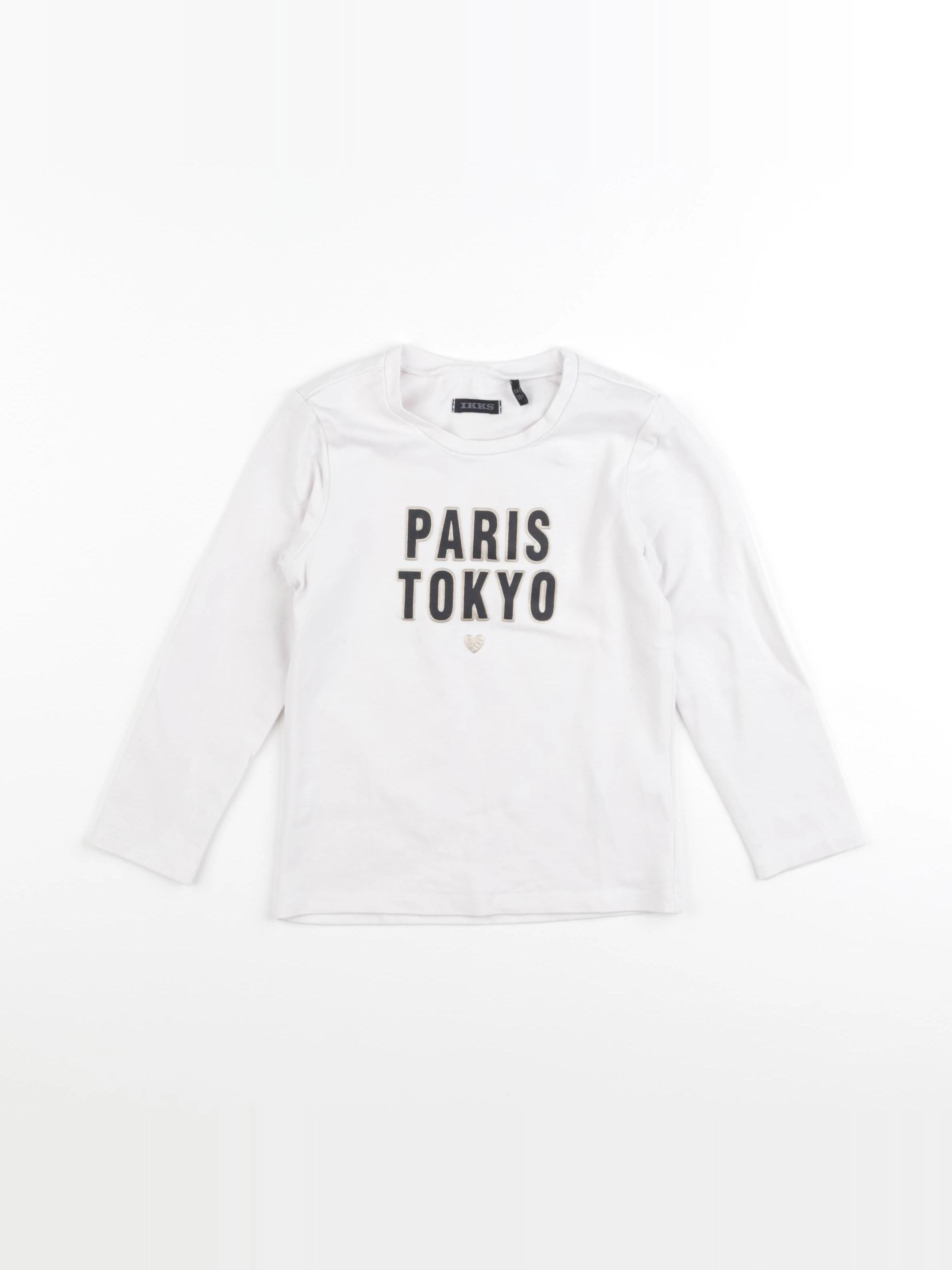 IKKS - tee-shirt blanc - 3 ans