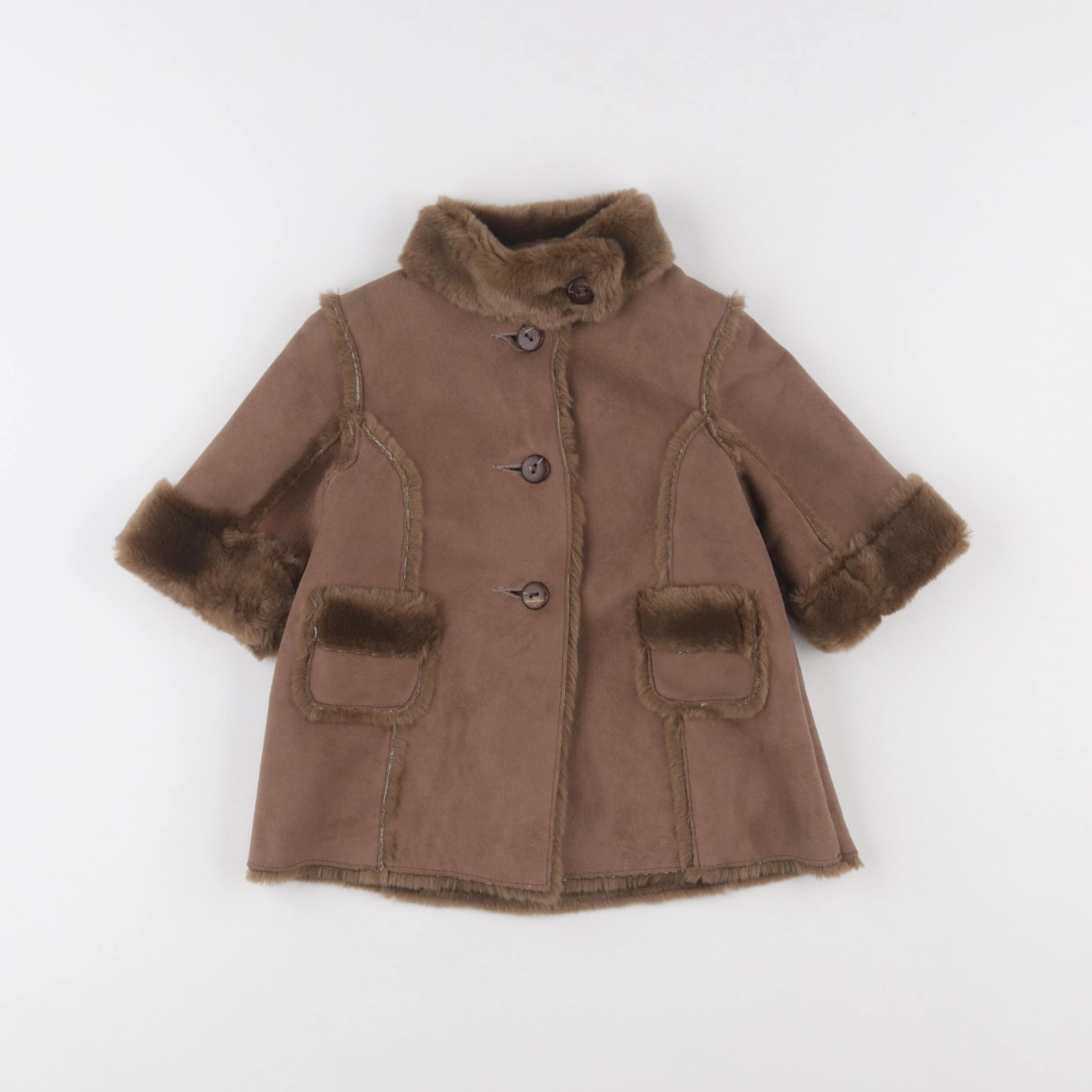 Jacadi - manteau marron - 6 mois