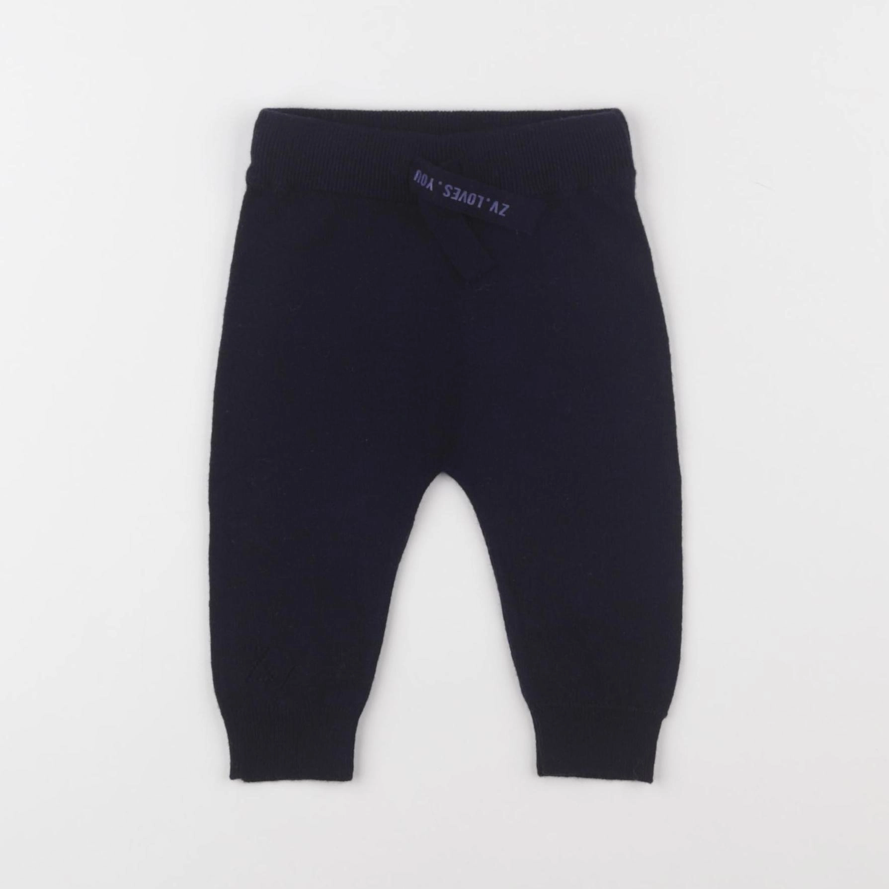 Zadig & Voltaire - pantalon bleu - 3 mois