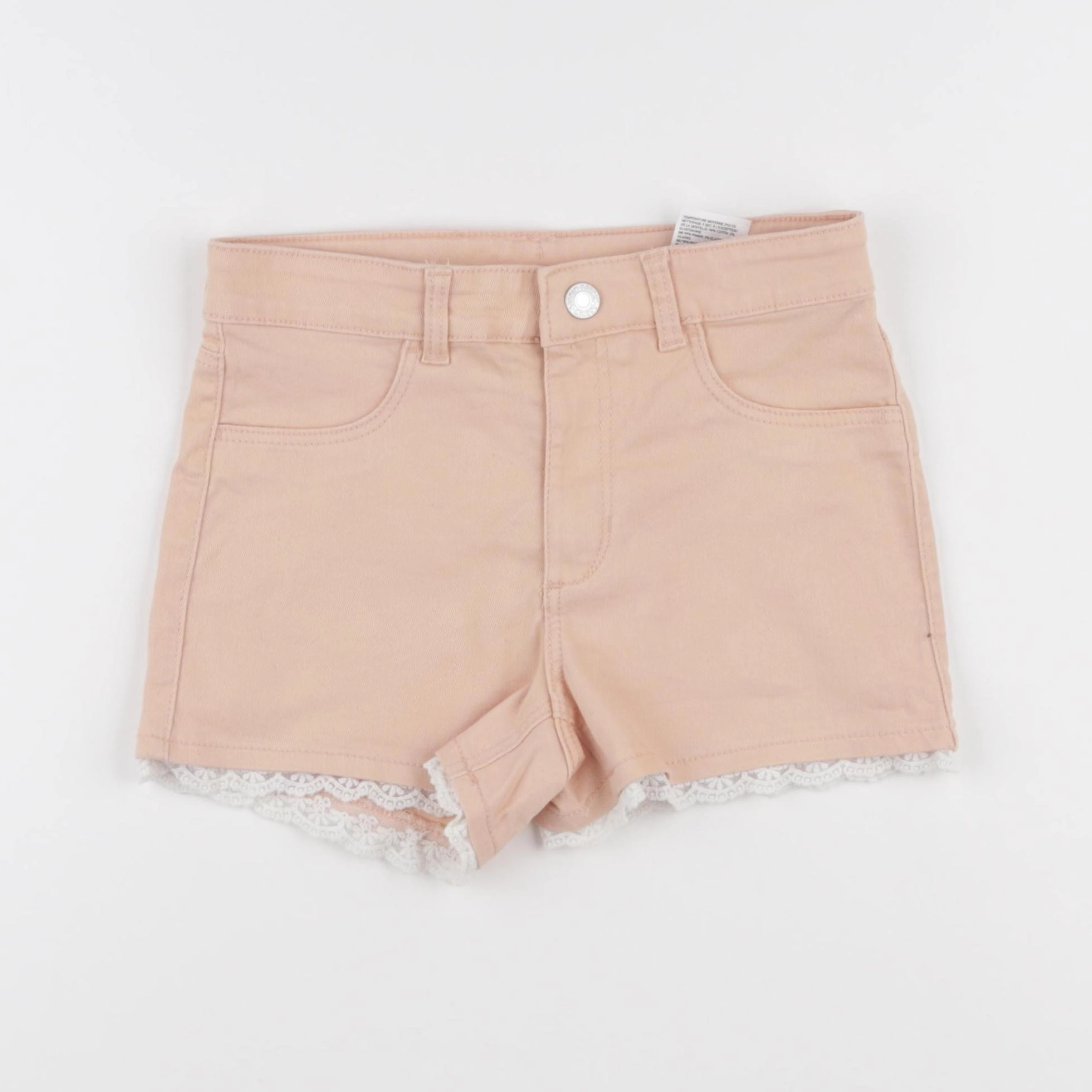H&M - short beige - 8/9 ans