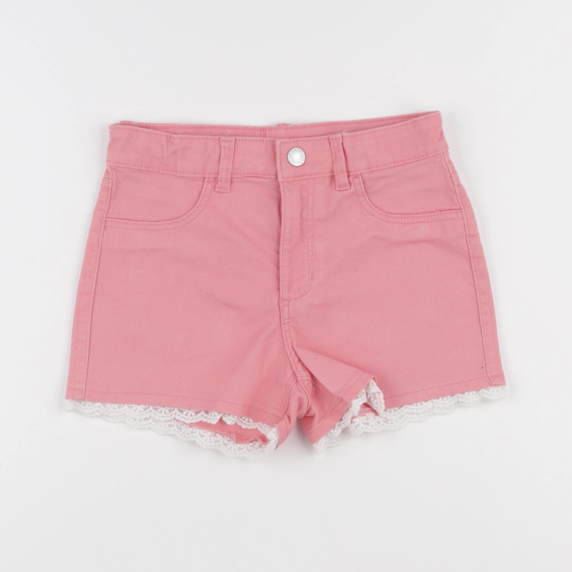 H&M - short rose - 8/9 ans