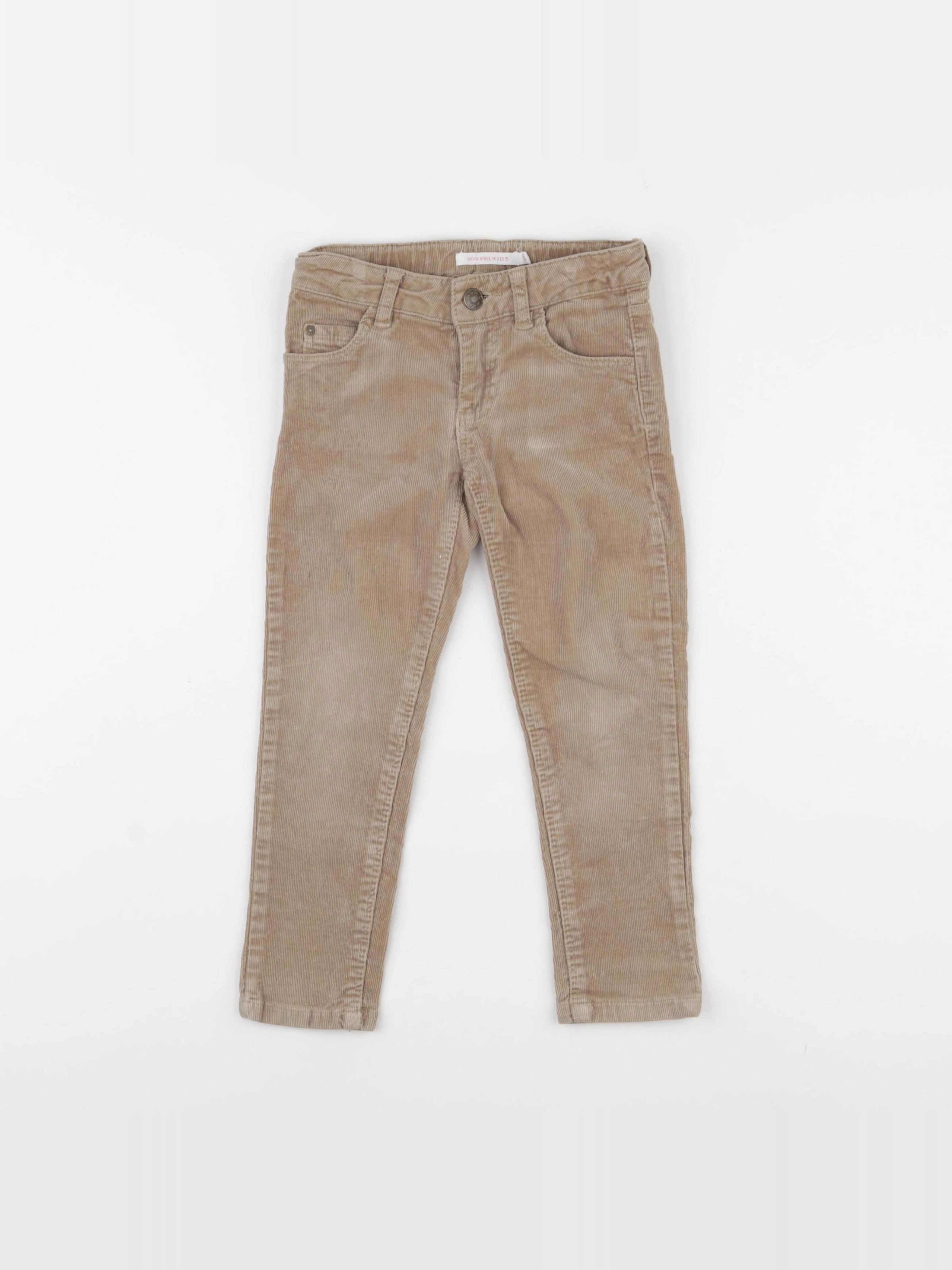 Monoprix - pantalon beige - 3 ans