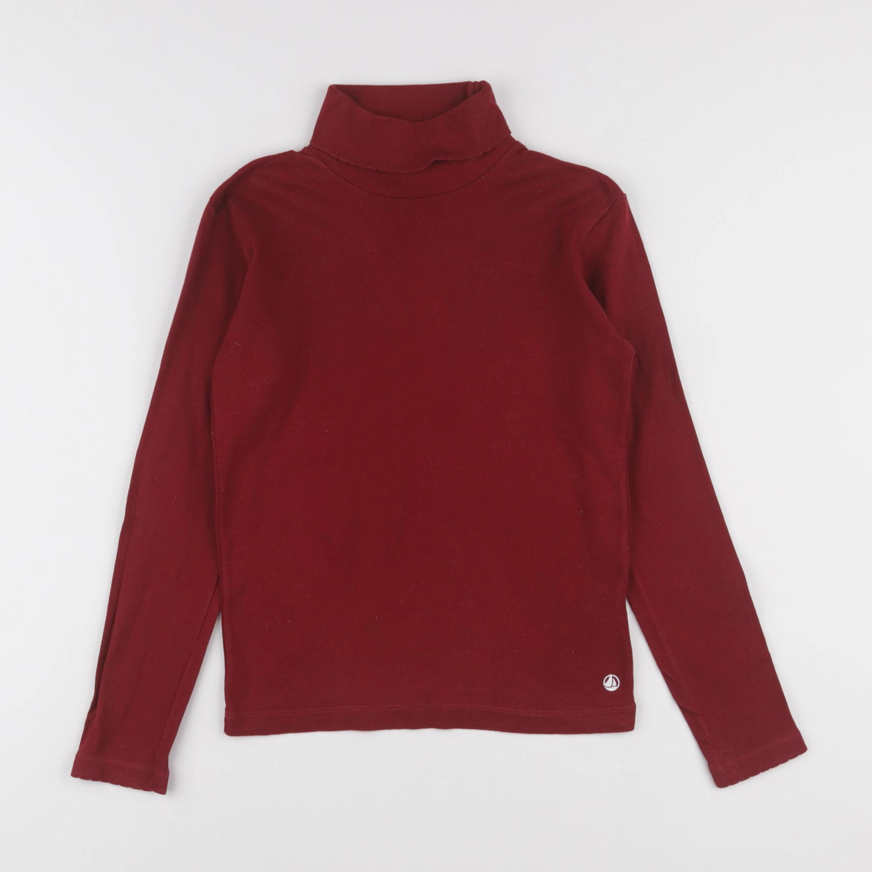 Petit Bateau - sous-pull rouge - 10 ans
