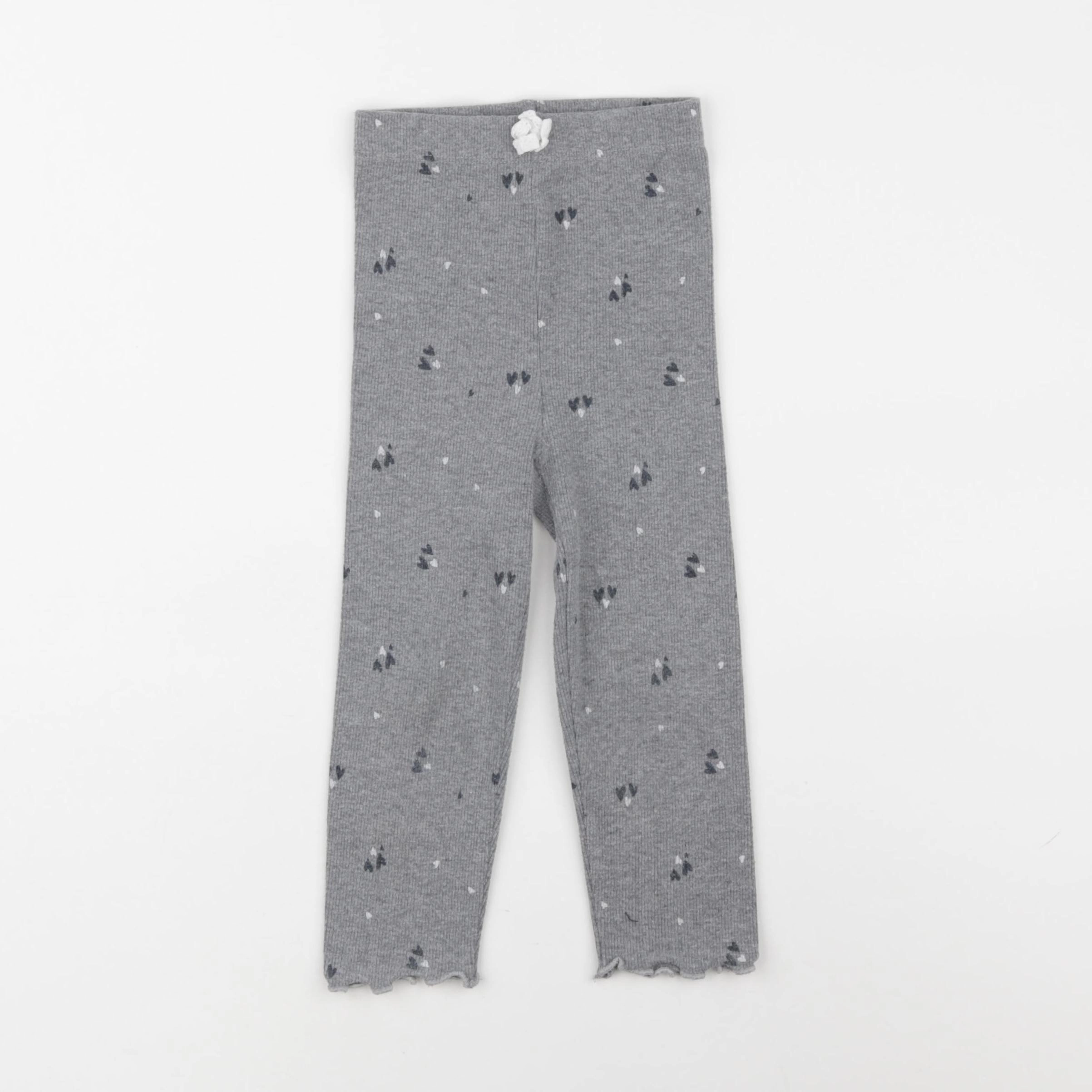Vertbaudet - legging gris - 3 ans