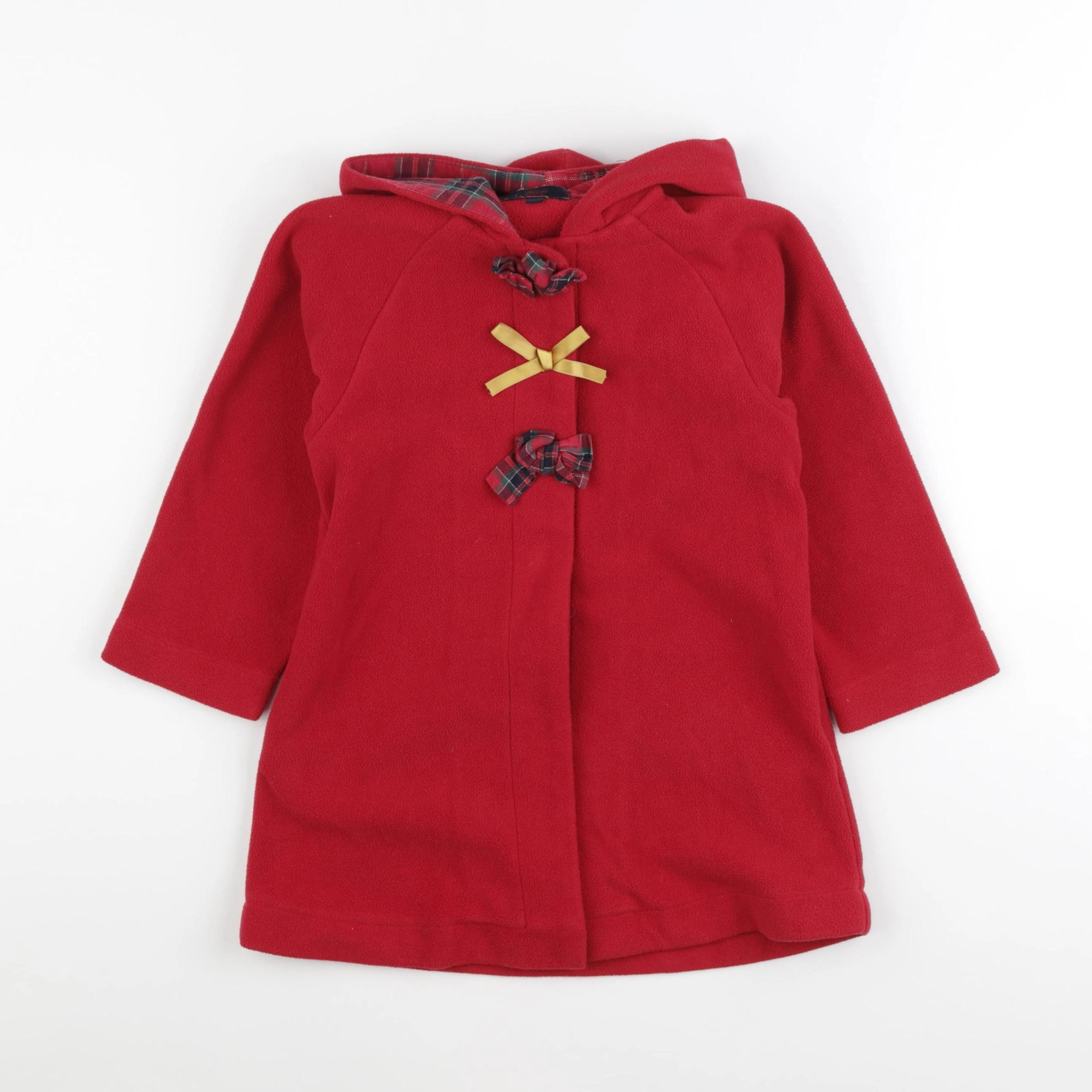 Jacadi - robe de chambre rouge - 4 ans