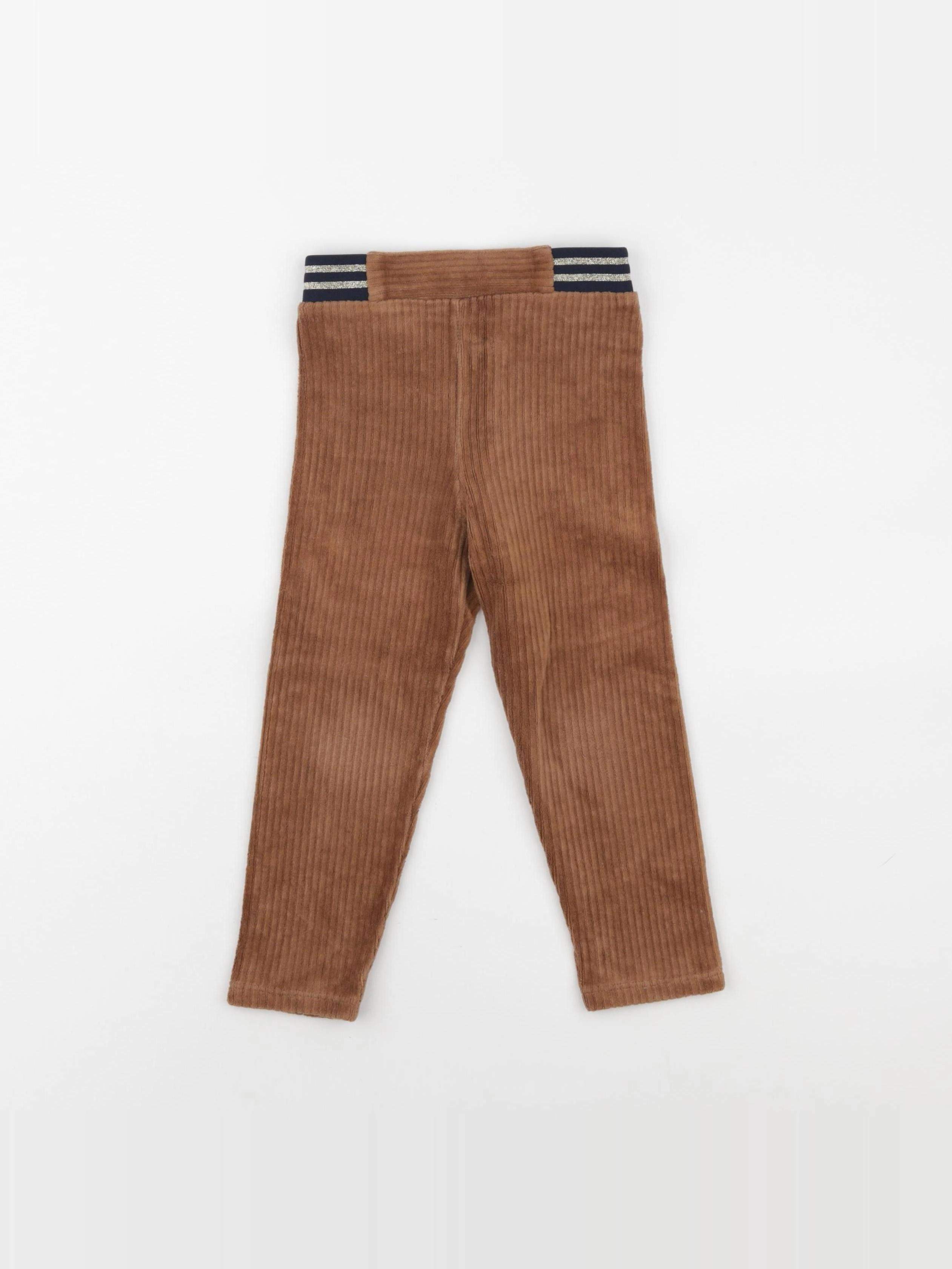 Vertbaudet - pantalon marron - 3 ans