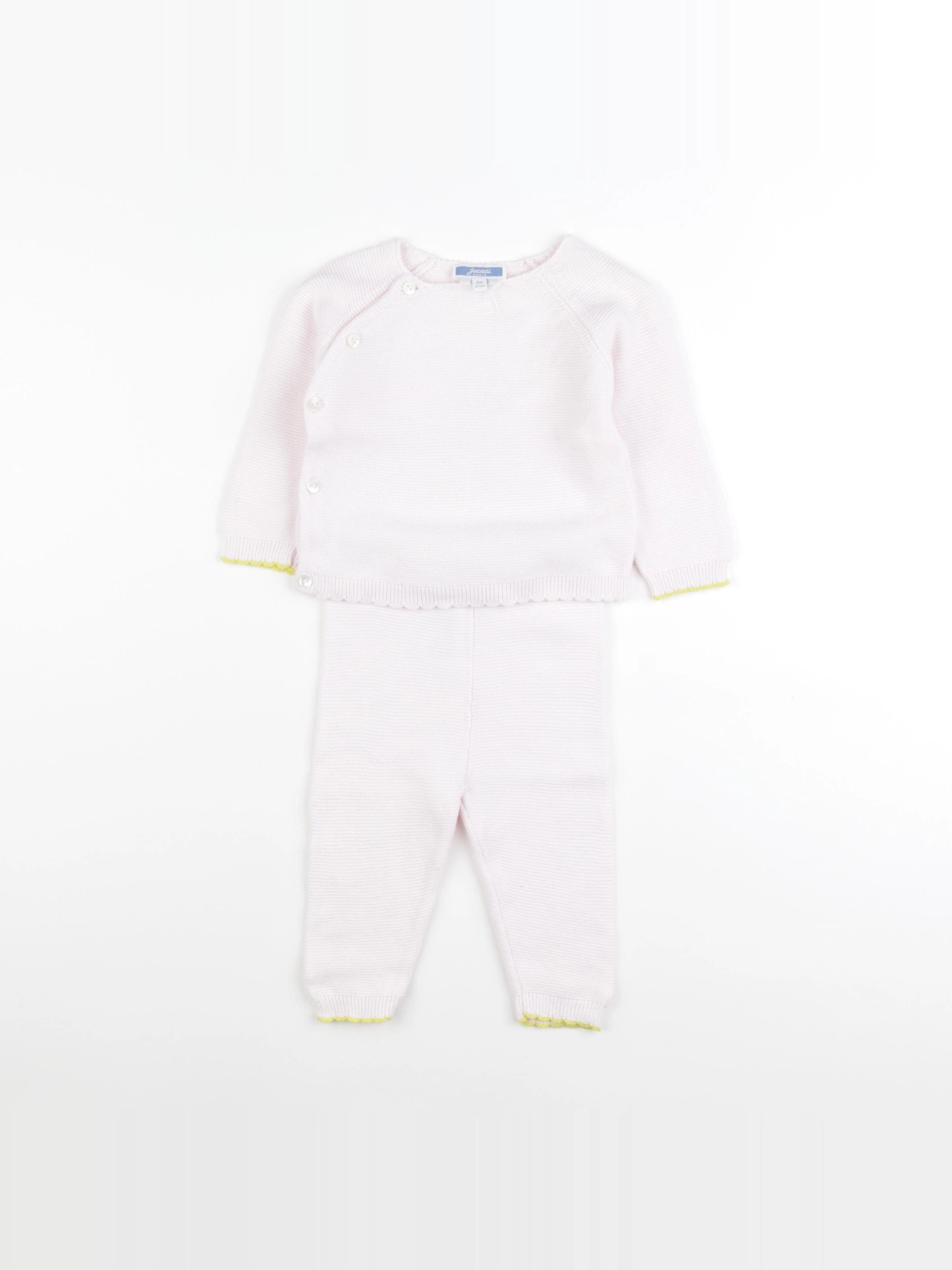 Jacadi - ensemble rose - 6 mois