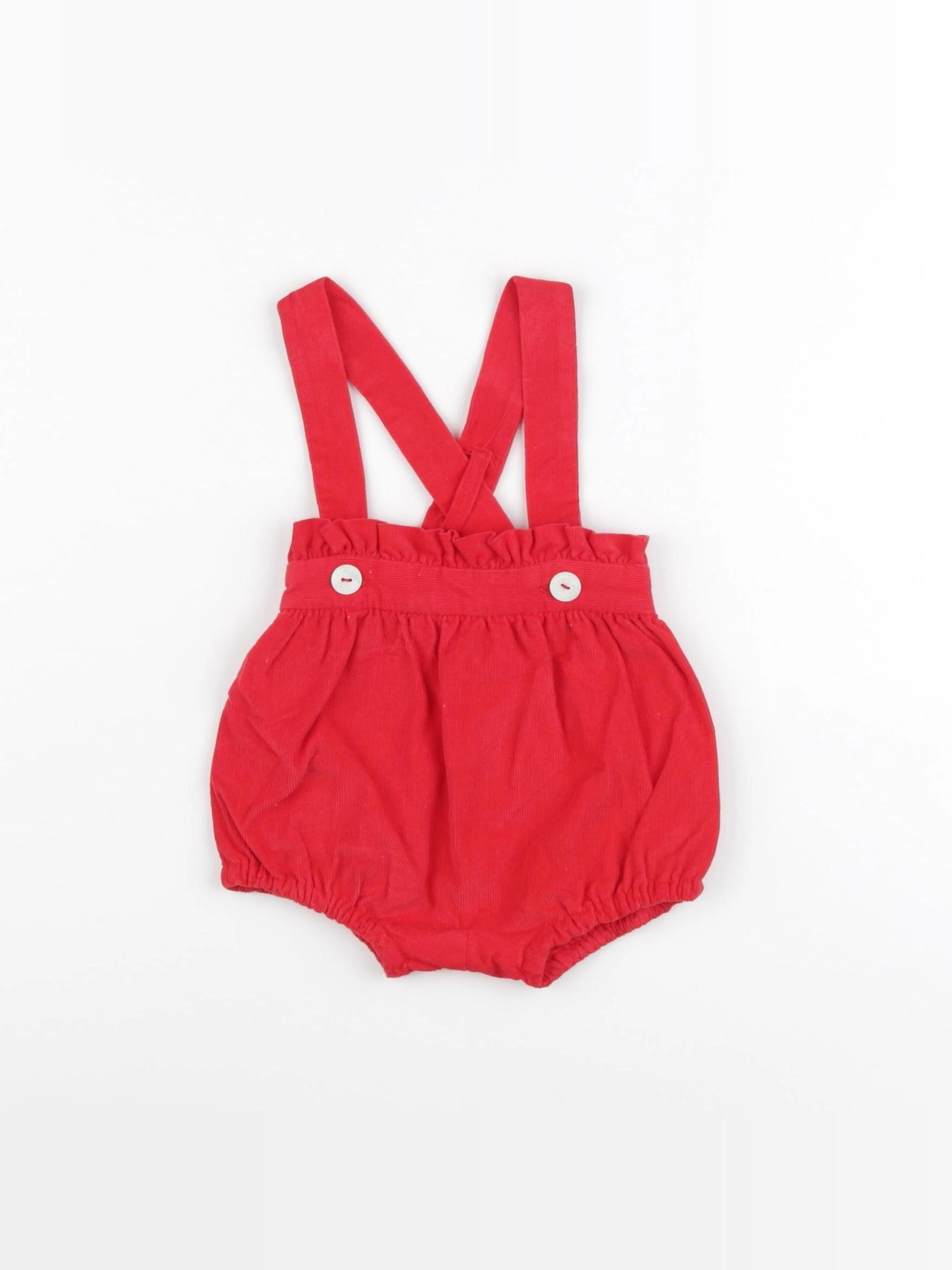 Jacadi - bloomer rouge - 3 mois