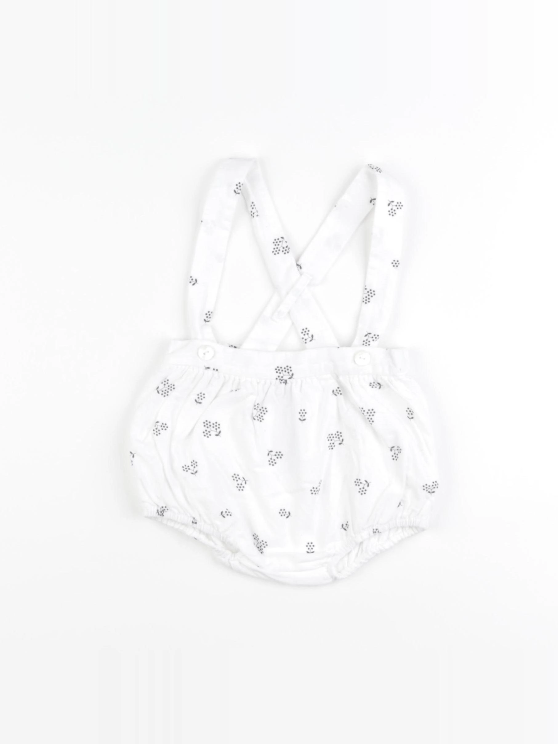 Jacadi - bloomer blanc - 3 mois