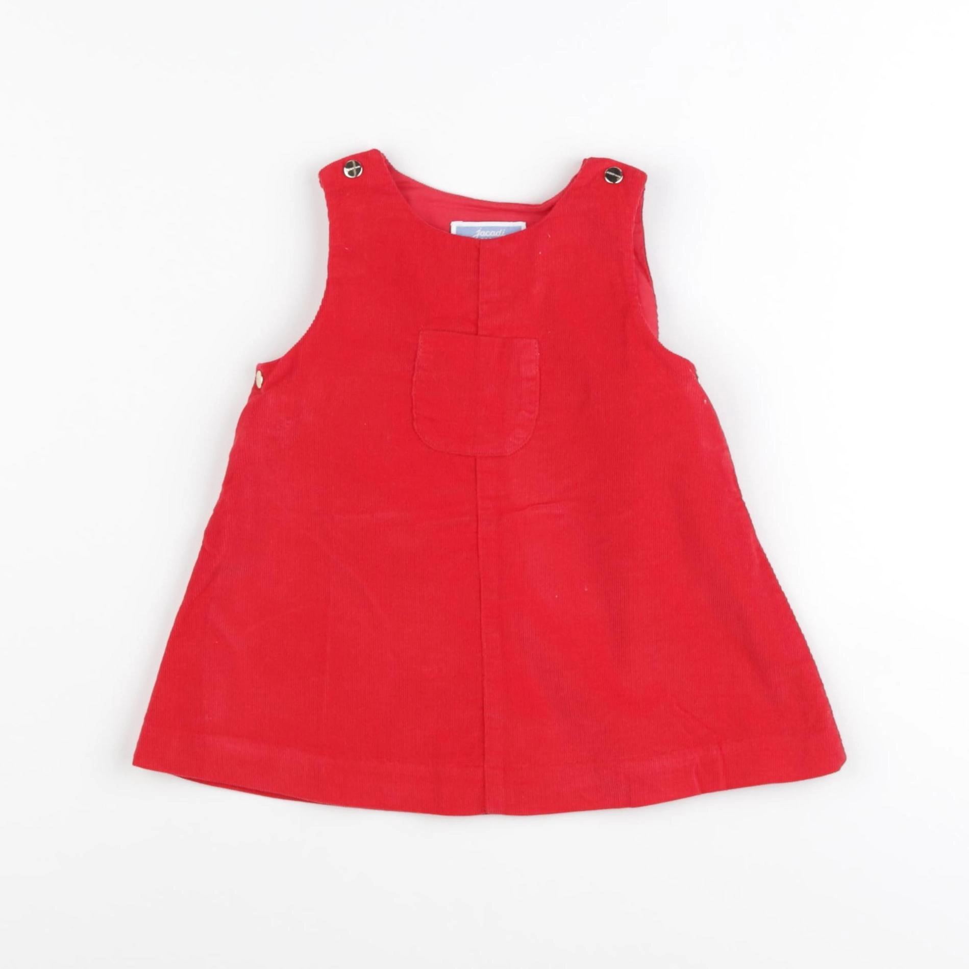 Jacadi - robe rouge - 6 mois