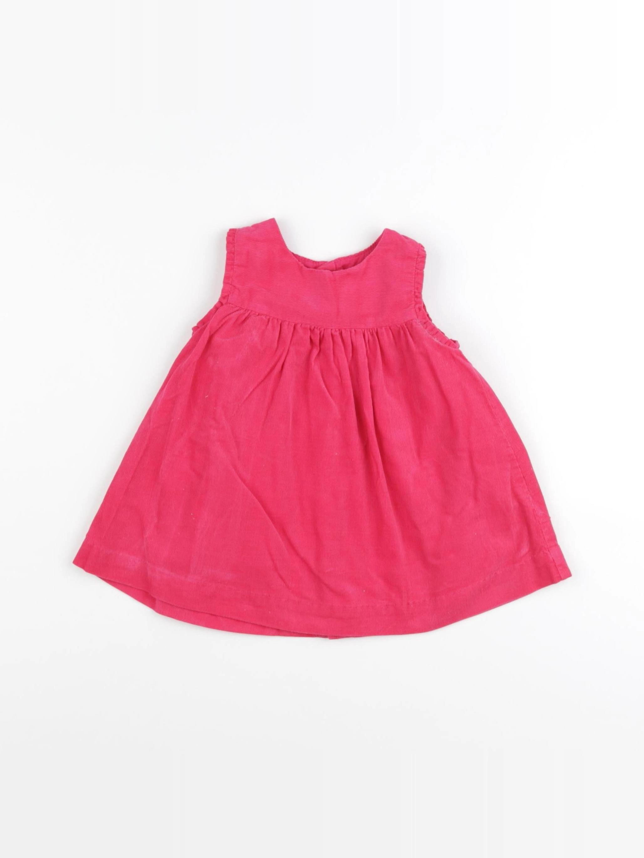 Jacadi - robe rose - 6 mois