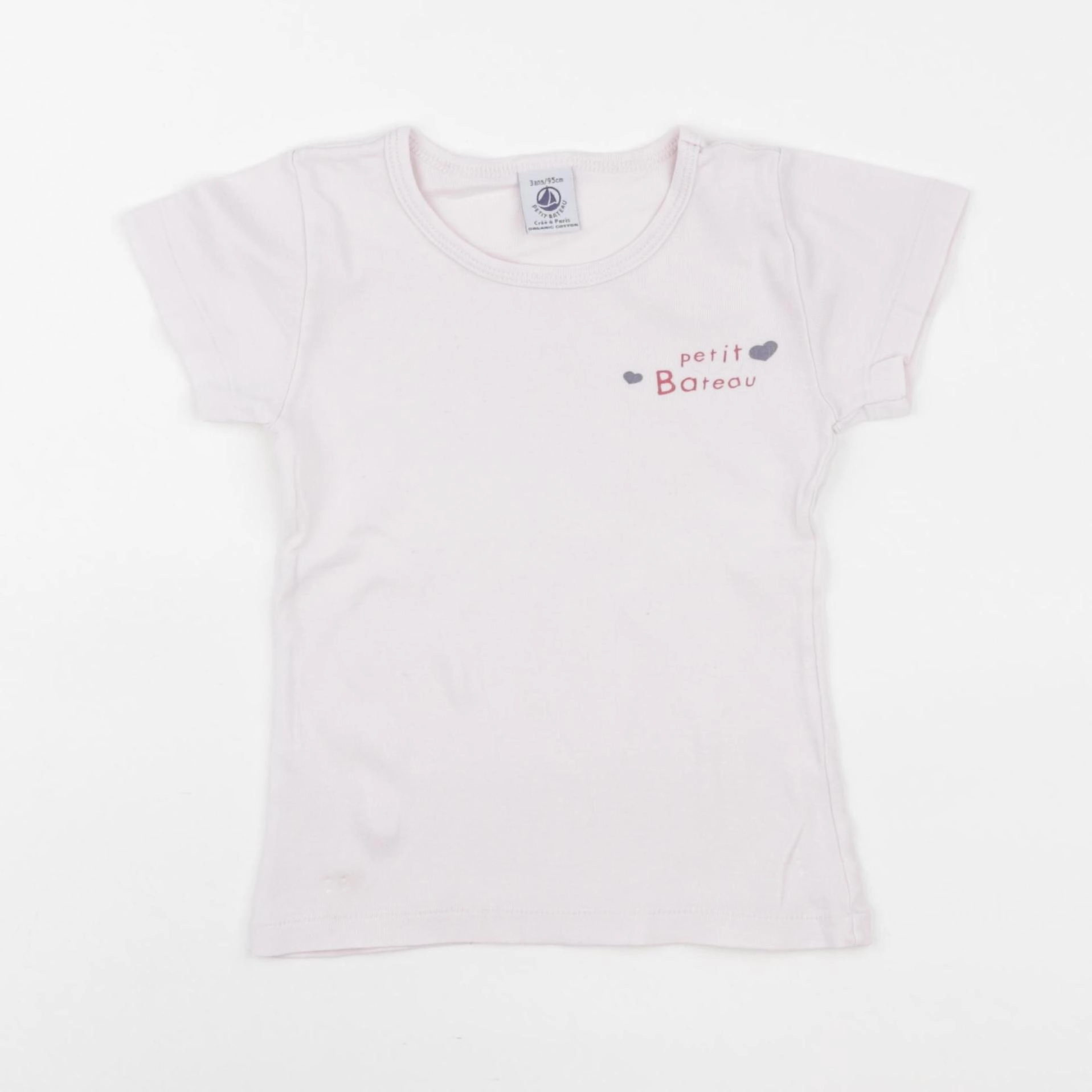 Petit Bateau - maillot de corps rose - 3 ans