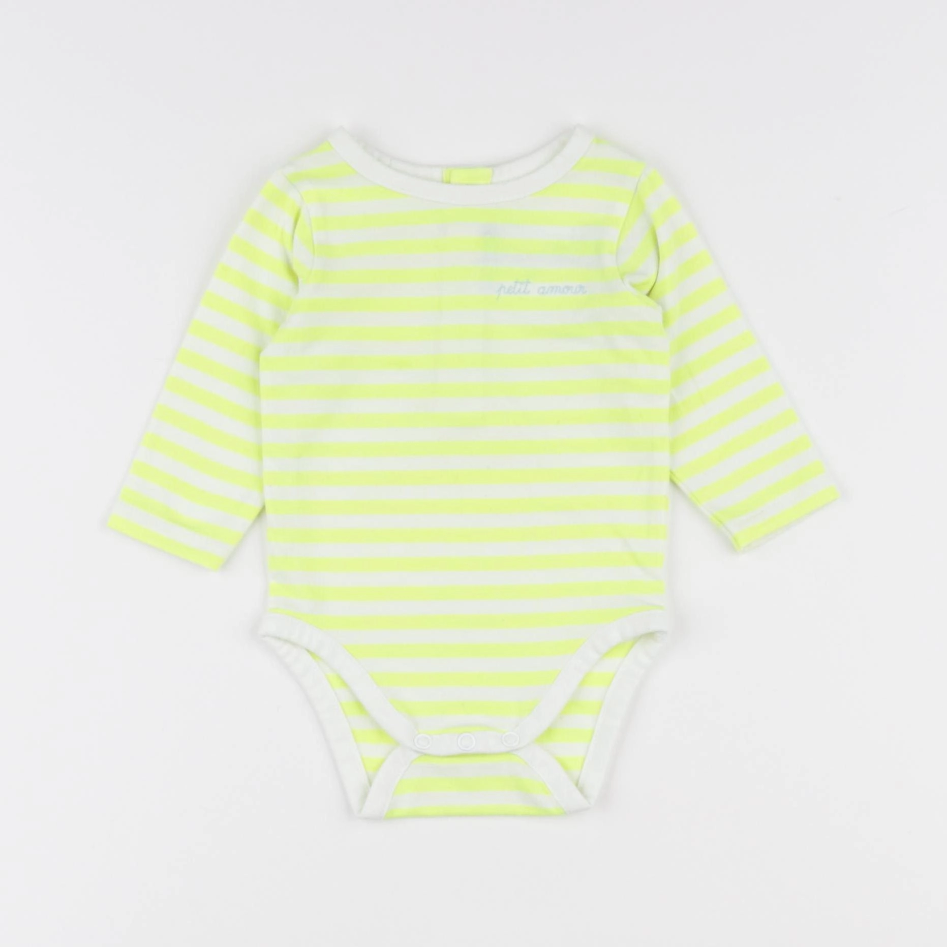 Jacadi - body jaune fluo - 3 mois
