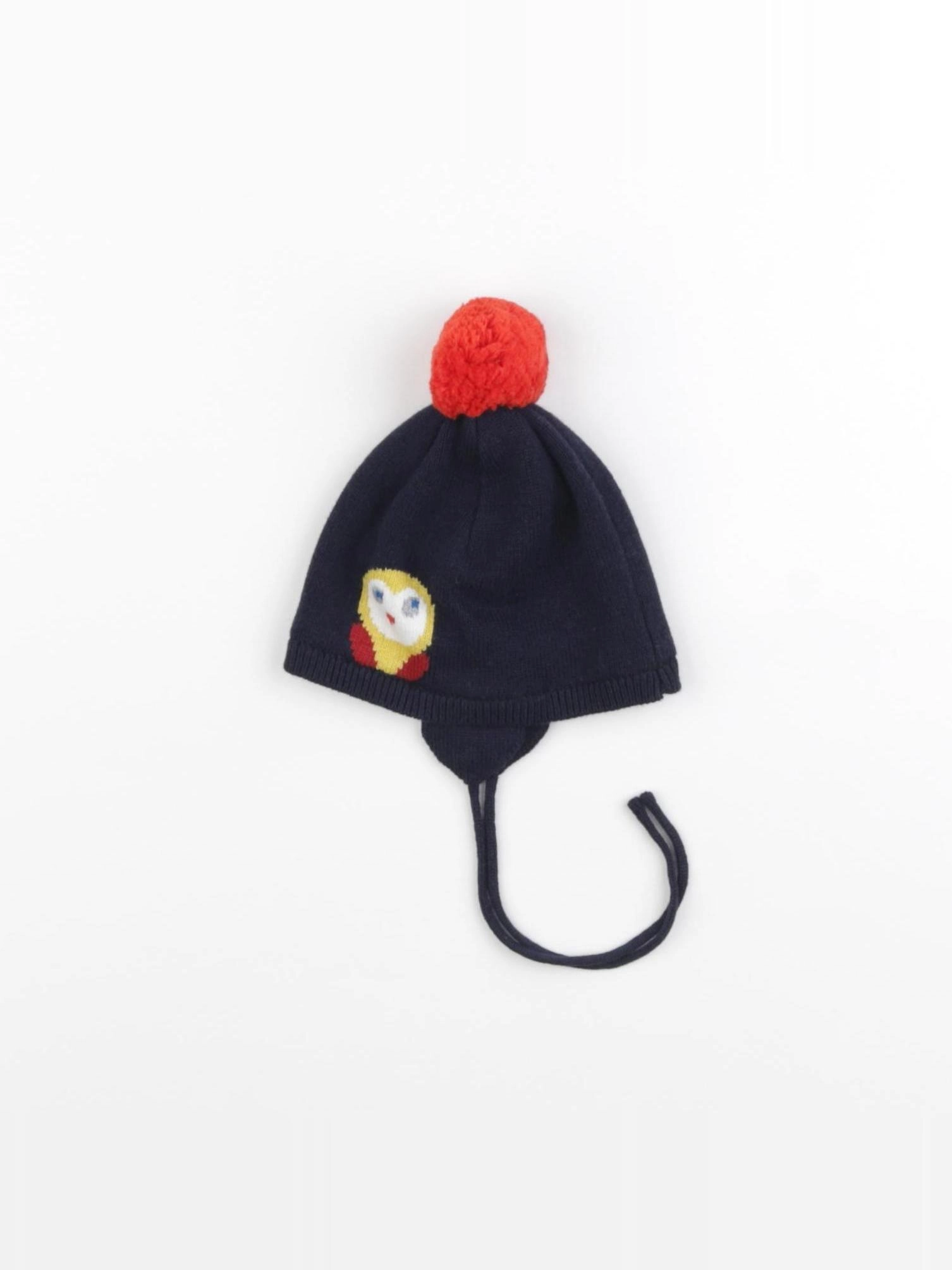 Jacadi - bonnet bleu - 3/6 mois