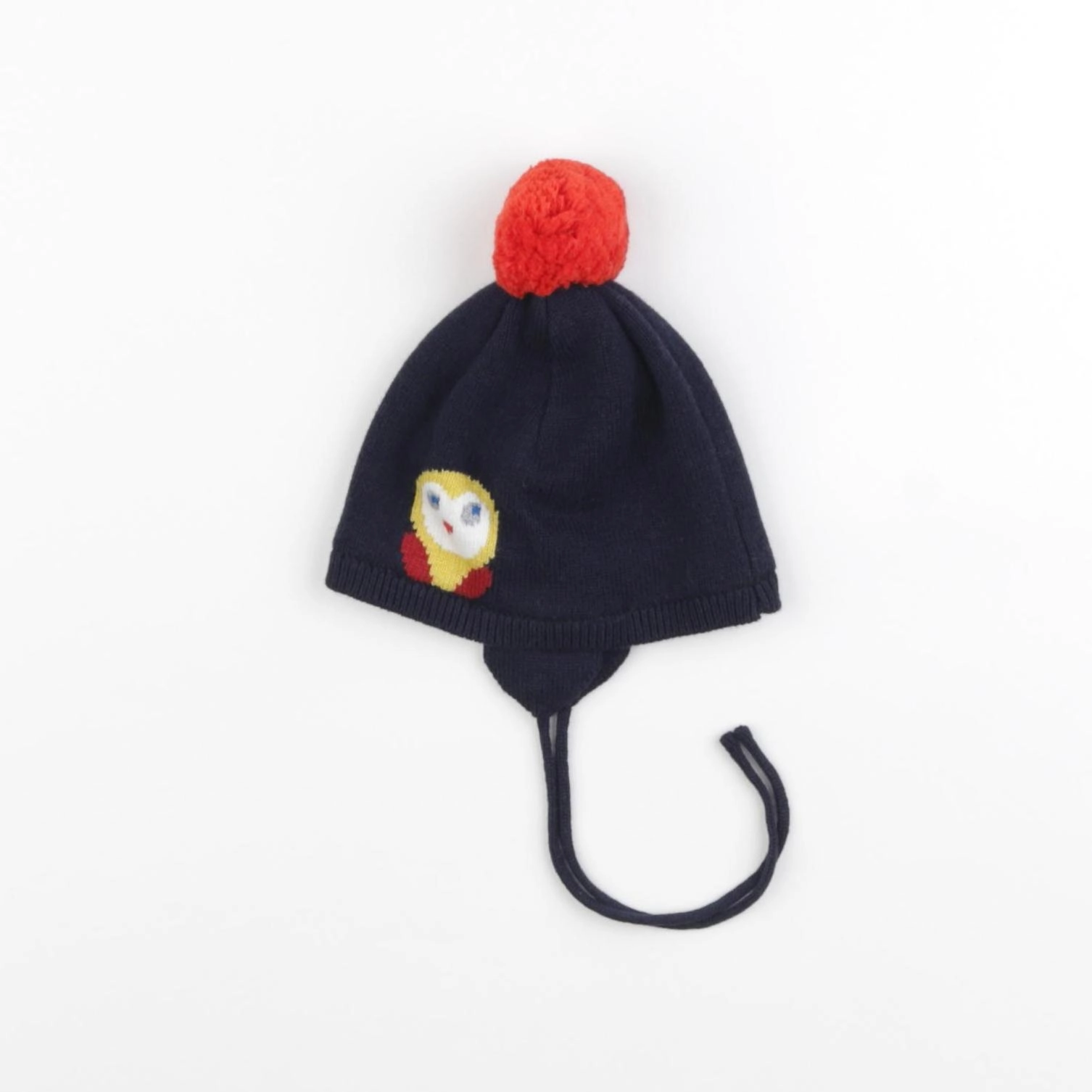 Jacadi - bonnet bleu - 3/6 mois
