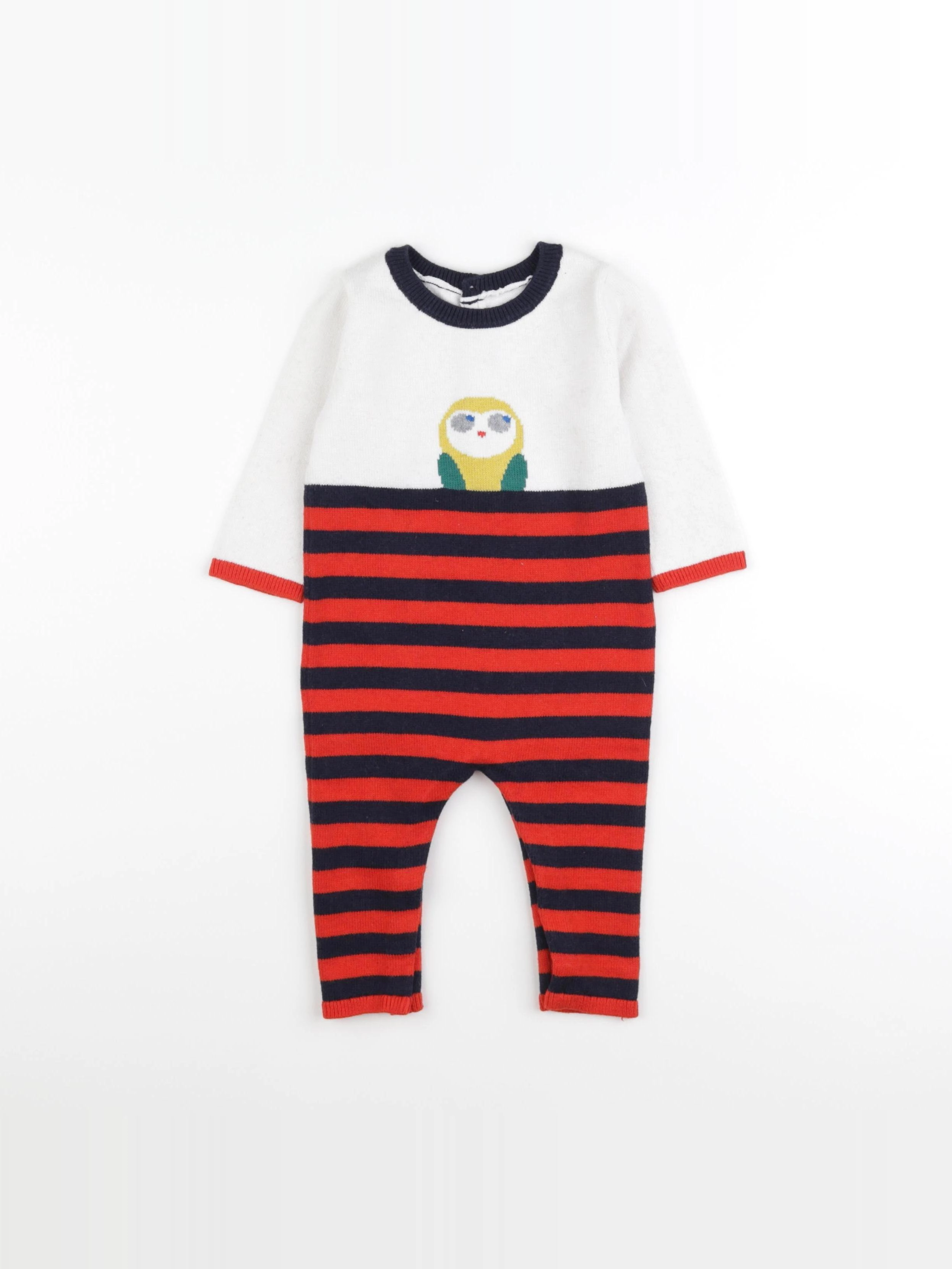 Jacadi - combinaison multicolore - 6 mois
