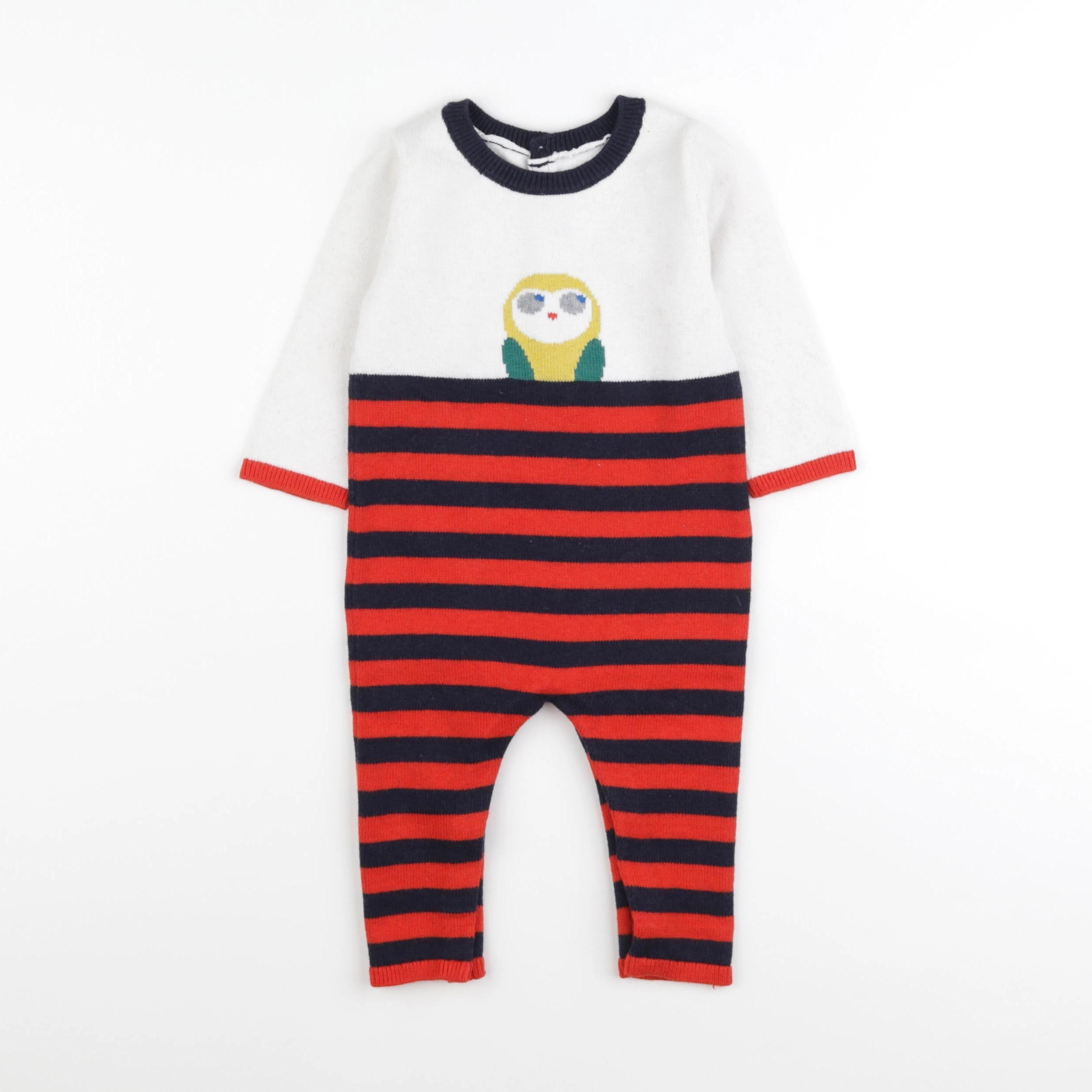 Jacadi - combinaison multicolore - 6 mois