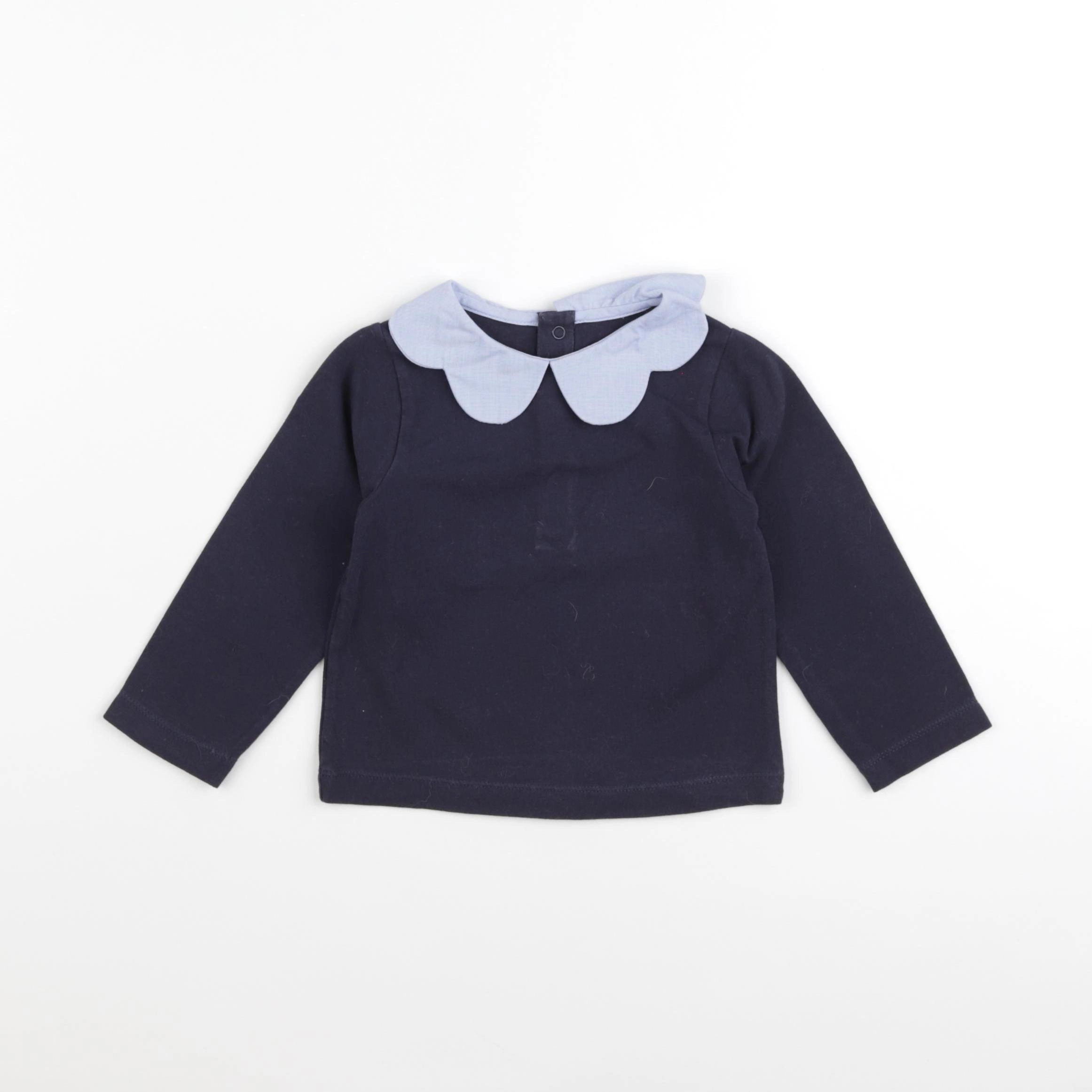 Jacadi - tee-shirt bleu - 18 mois