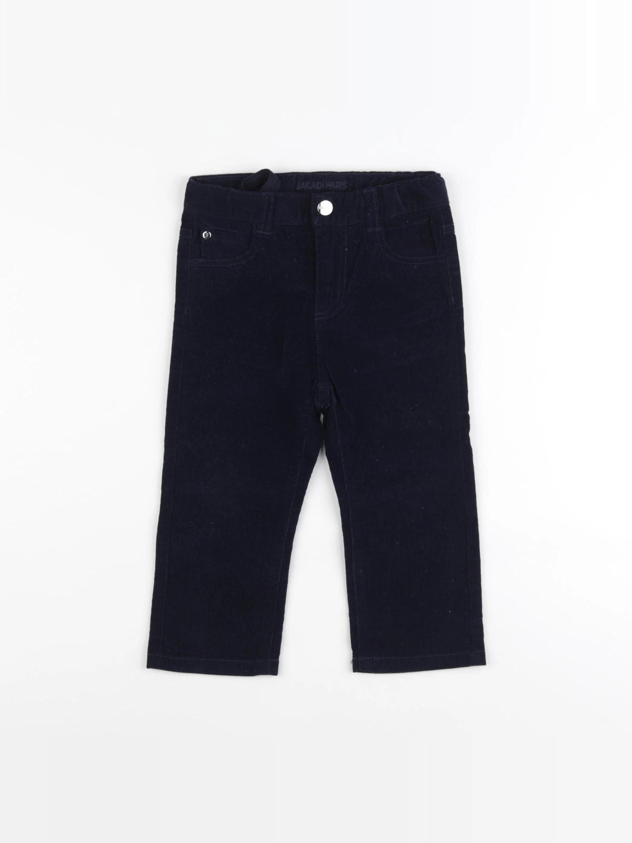 Jacadi - pantalon gris, bleu - 24 mois