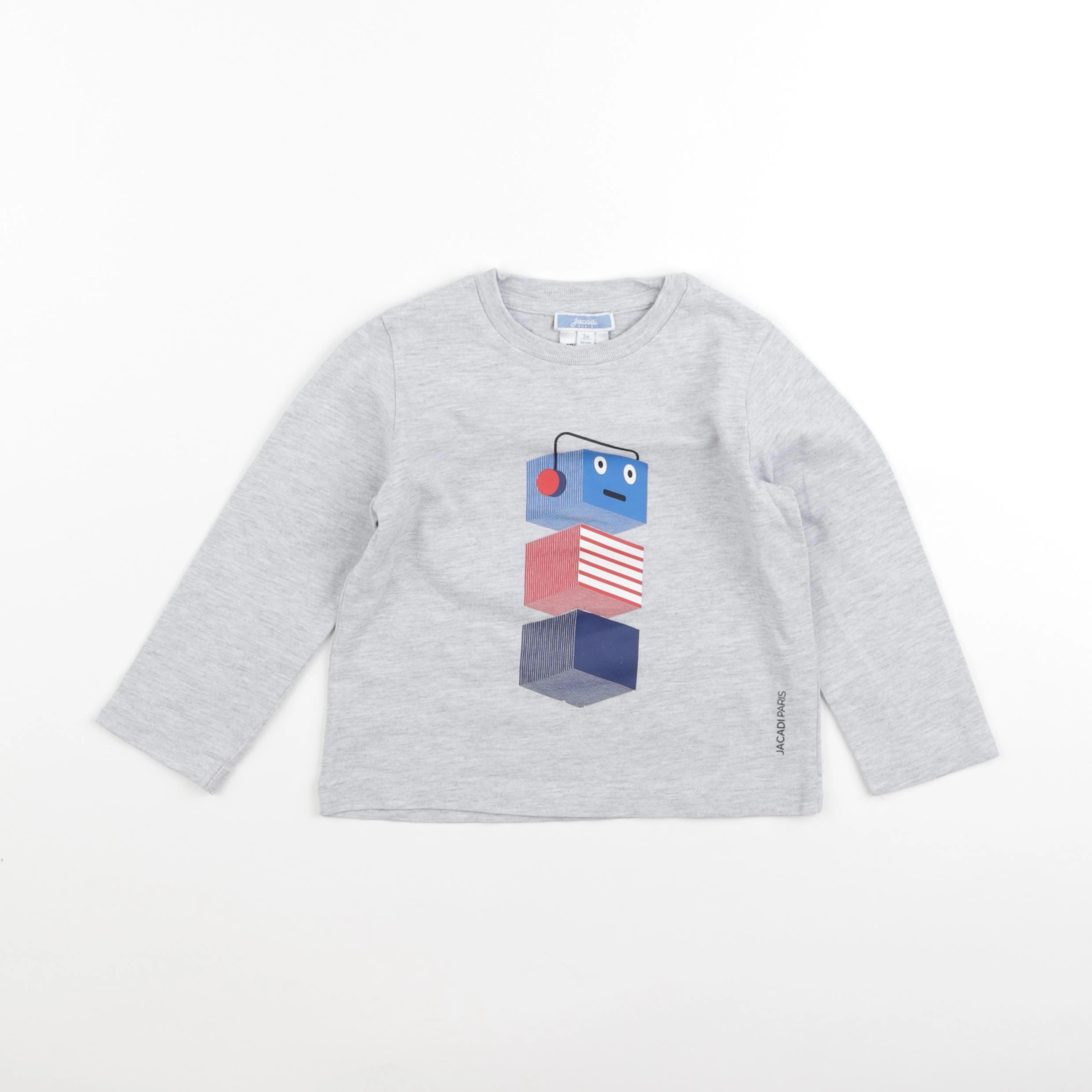 Jacadi - tee-shirt gris - 3 ans