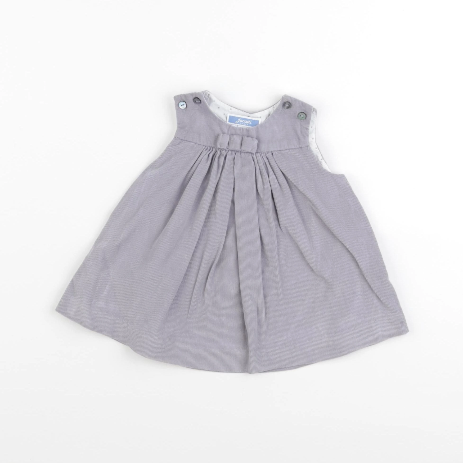 Jacadi - robe gris - 3 mois