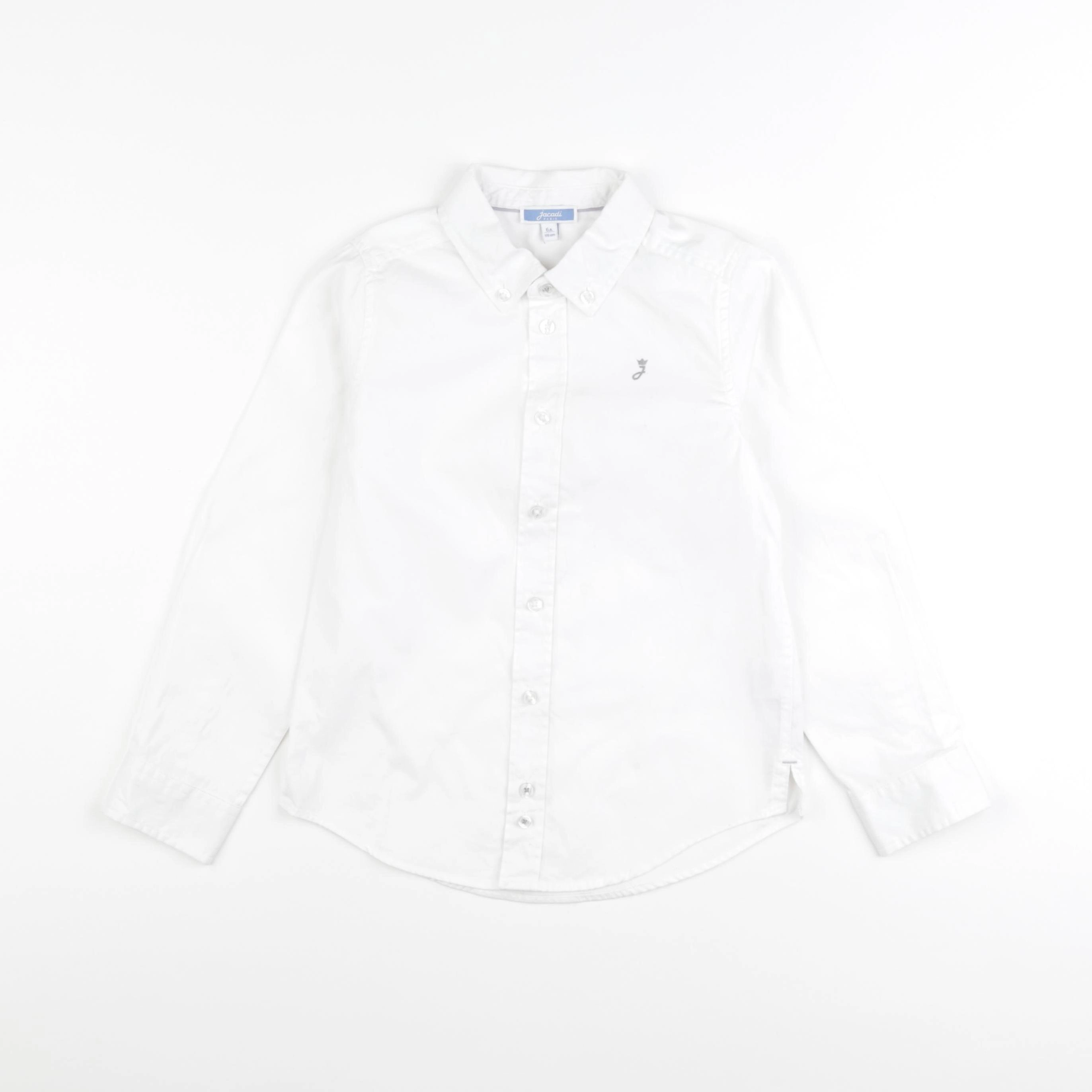 Jacadi - chemise blanc - 6 ans