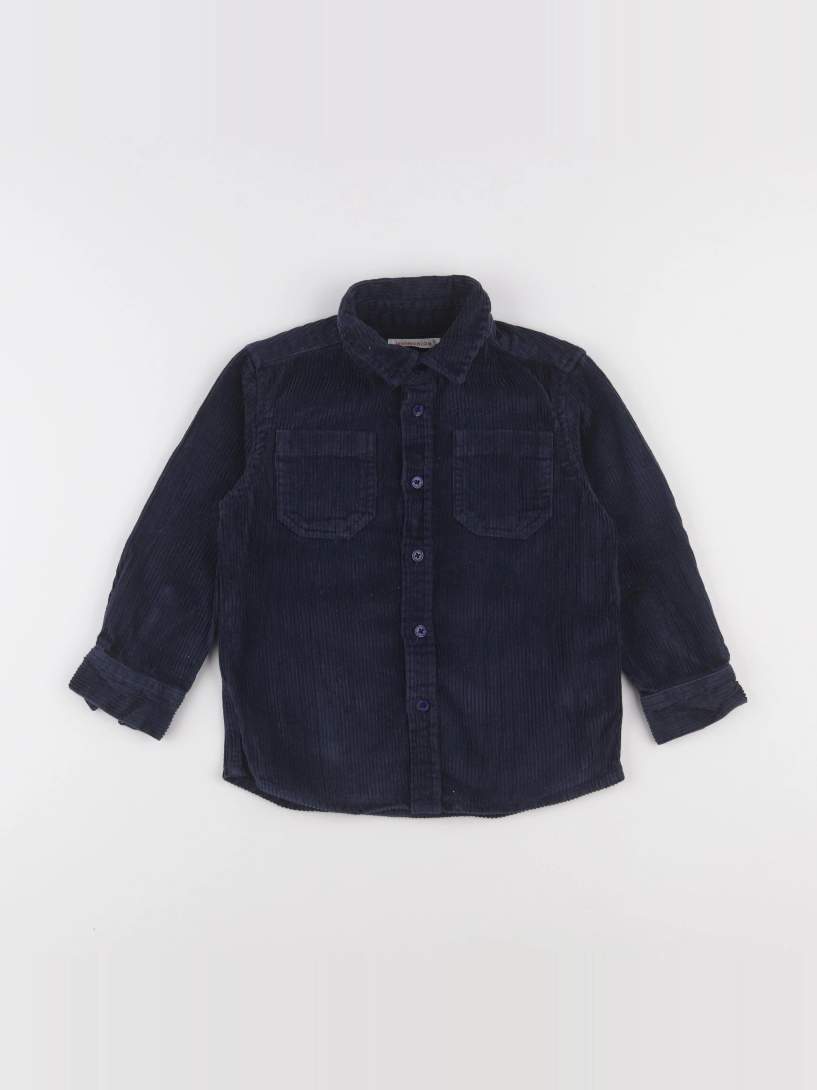 Monoprix - chemise bleu - 3 ans