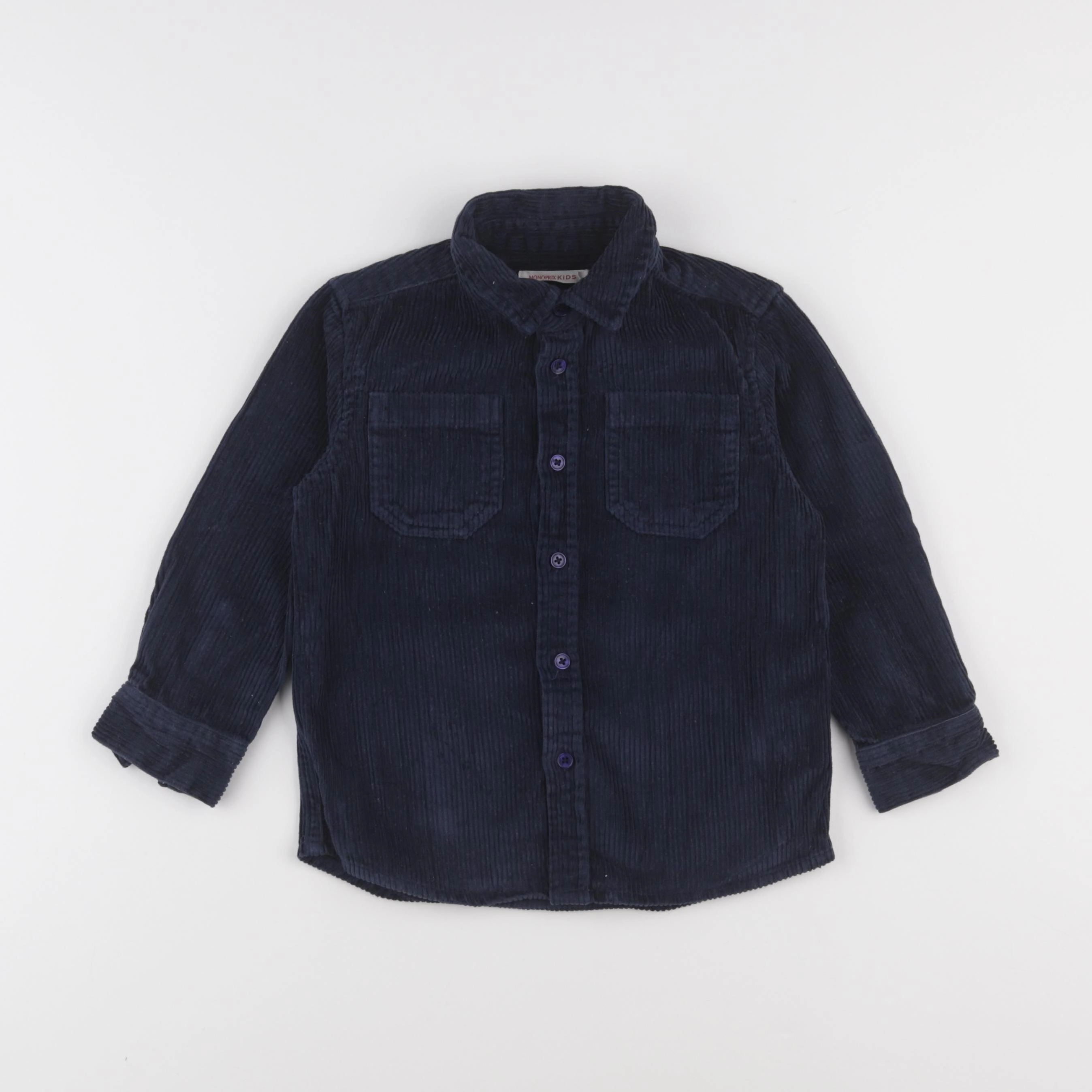 Monoprix - chemise bleu - 3 ans