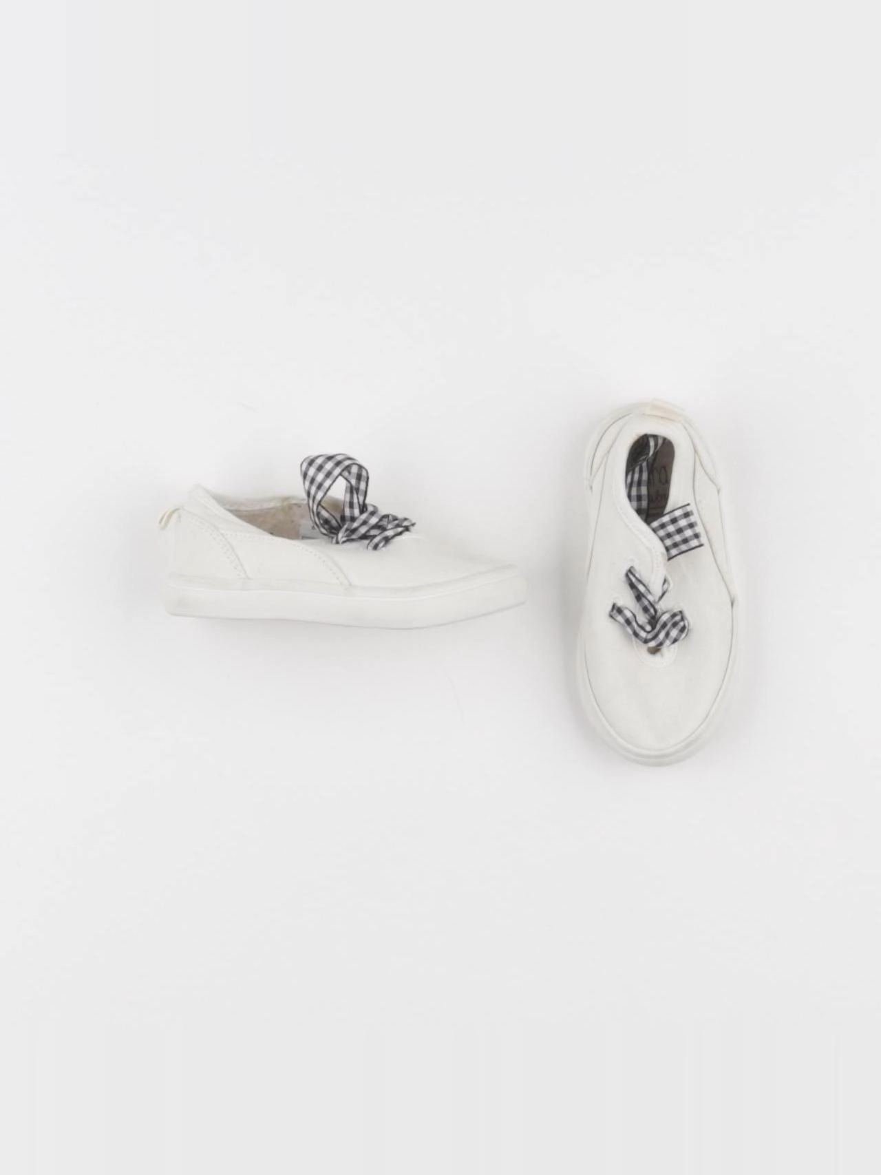 Zara - tennis élastiqué blanc - pointure 19