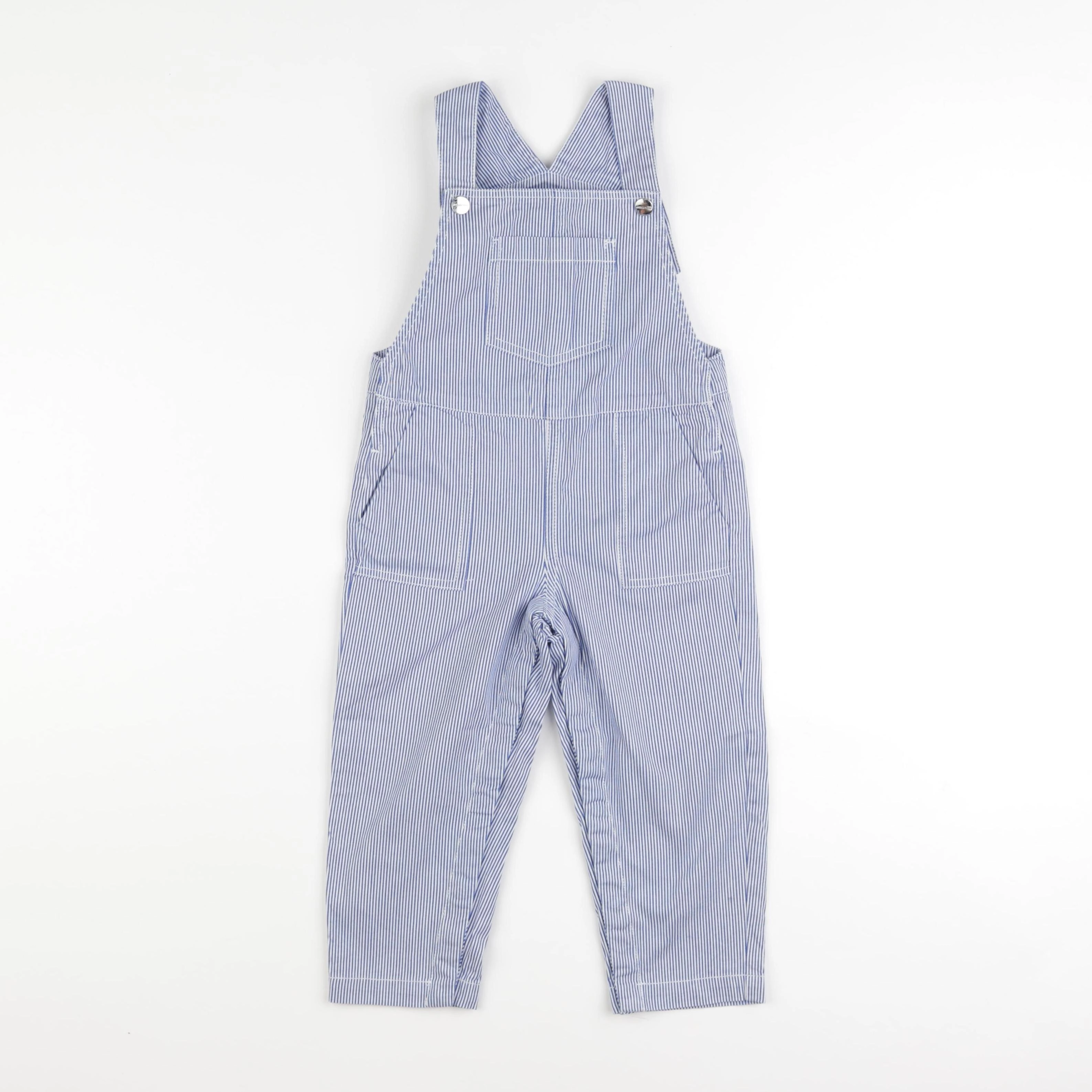 Jacadi - salopette blanc, bleu - 36 mois