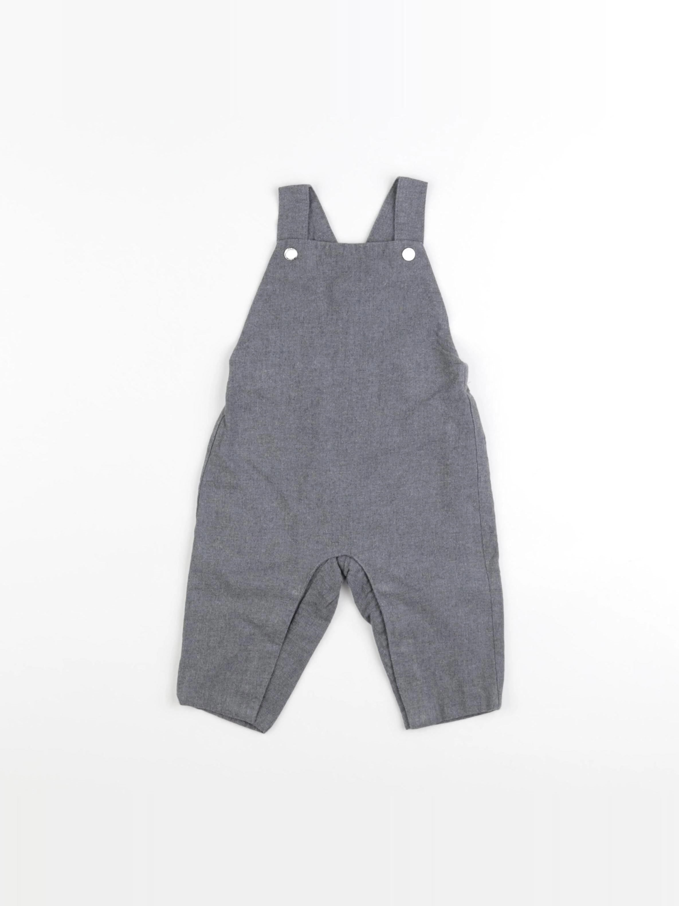 Jacadi - salopette gris - 6 mois