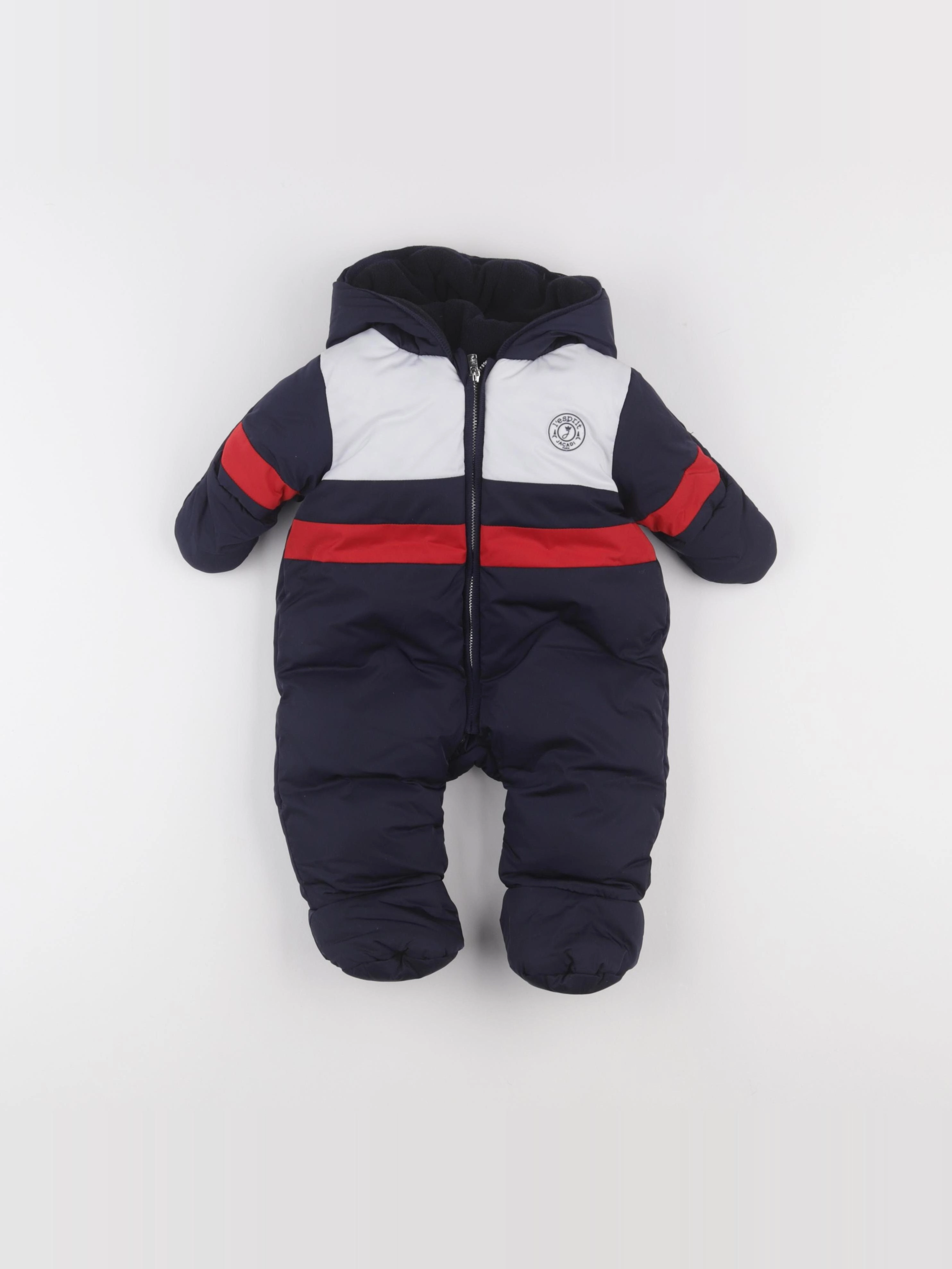 Jacadi - combi-pilote bleu - 3 mois
