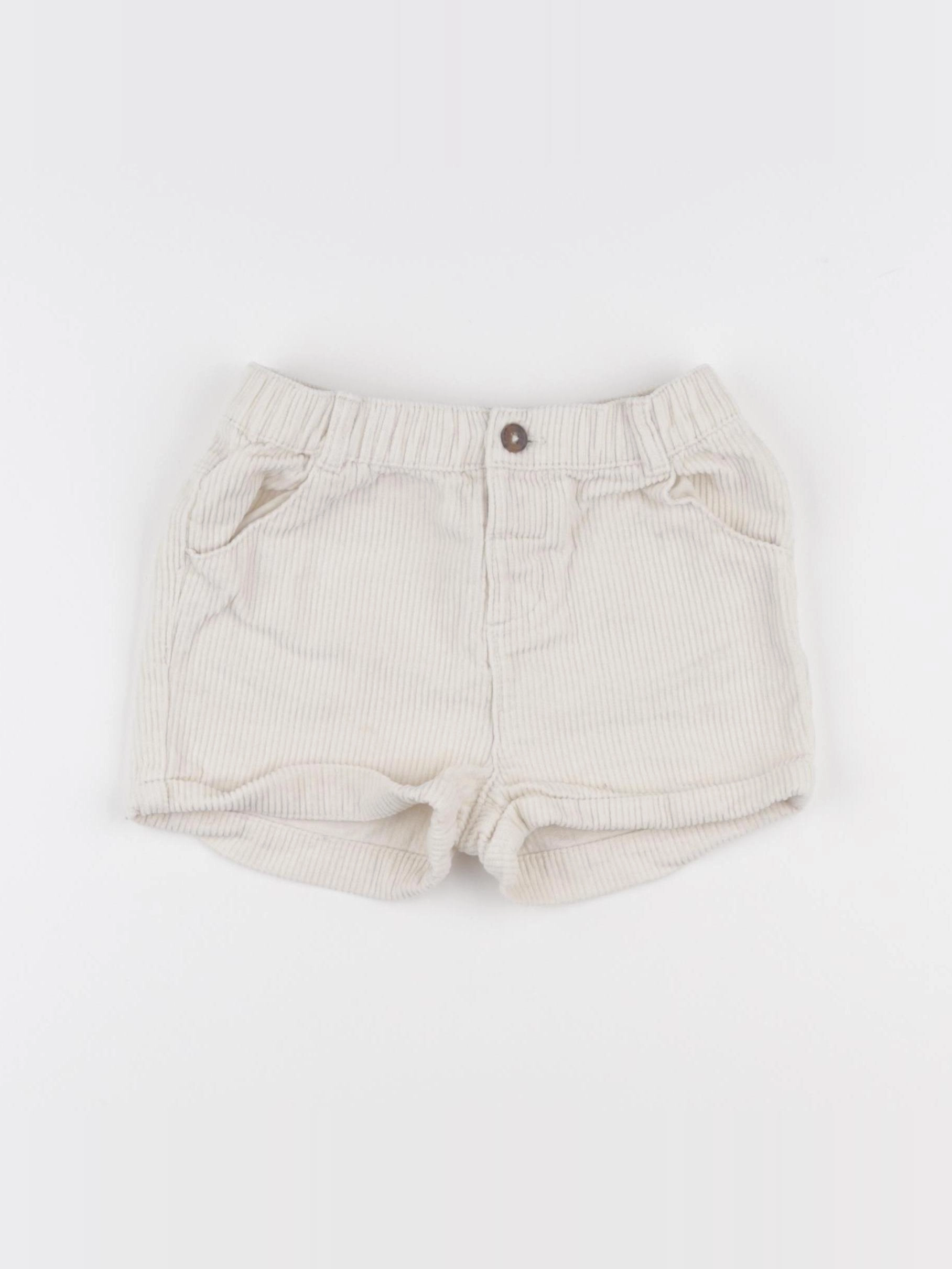 Vertbaudet - short blanc - 36 mois