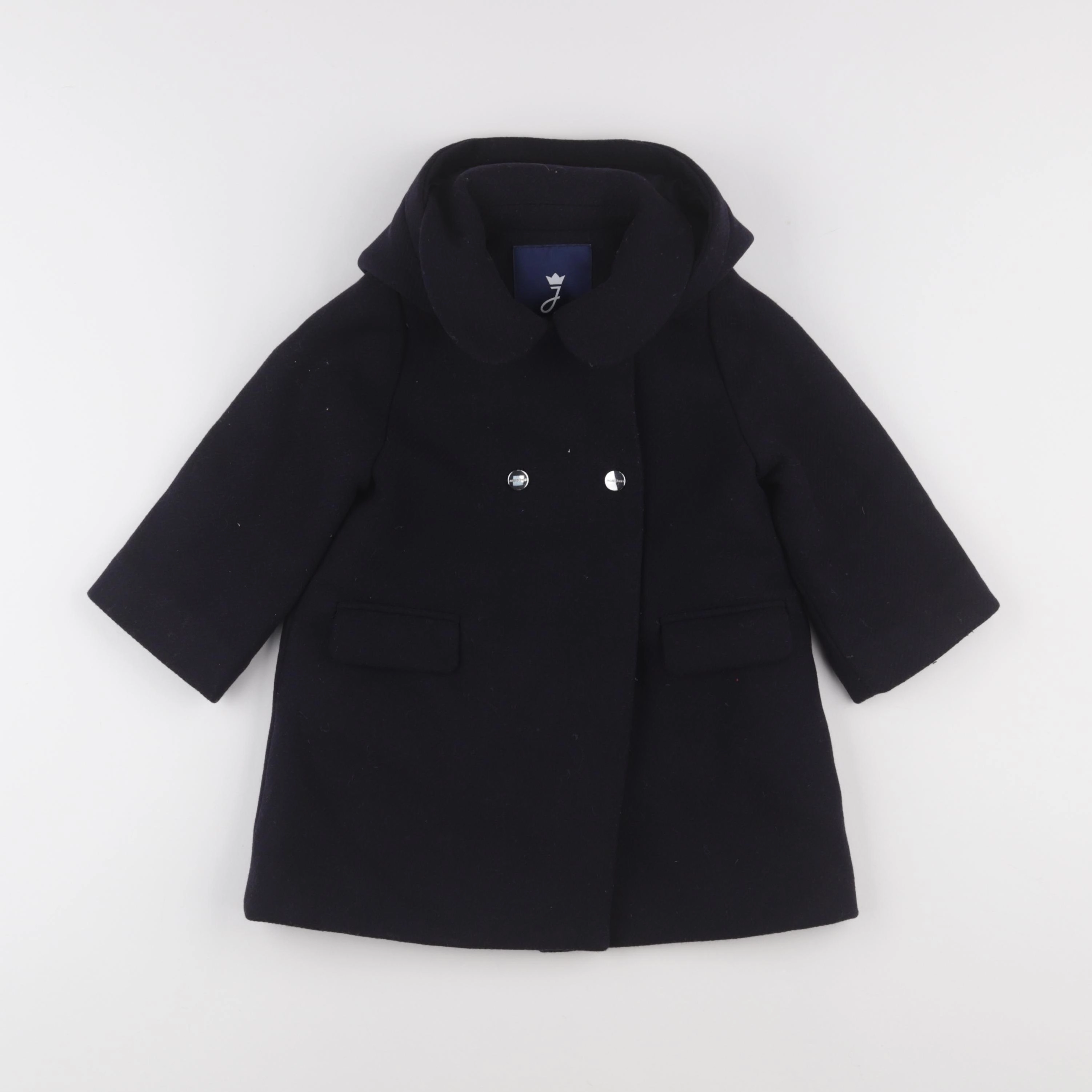 Jacadi - manteau bleu - 36 mois