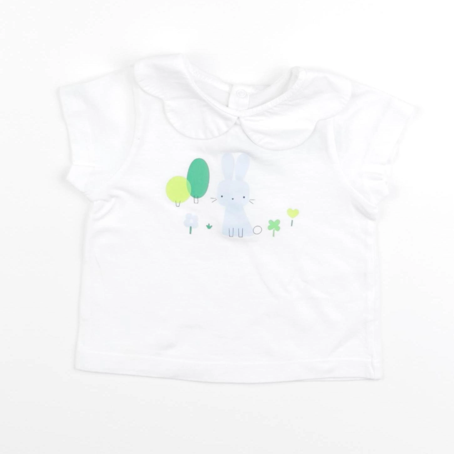 Jacadi - tee-shirt blanc - 12 mois