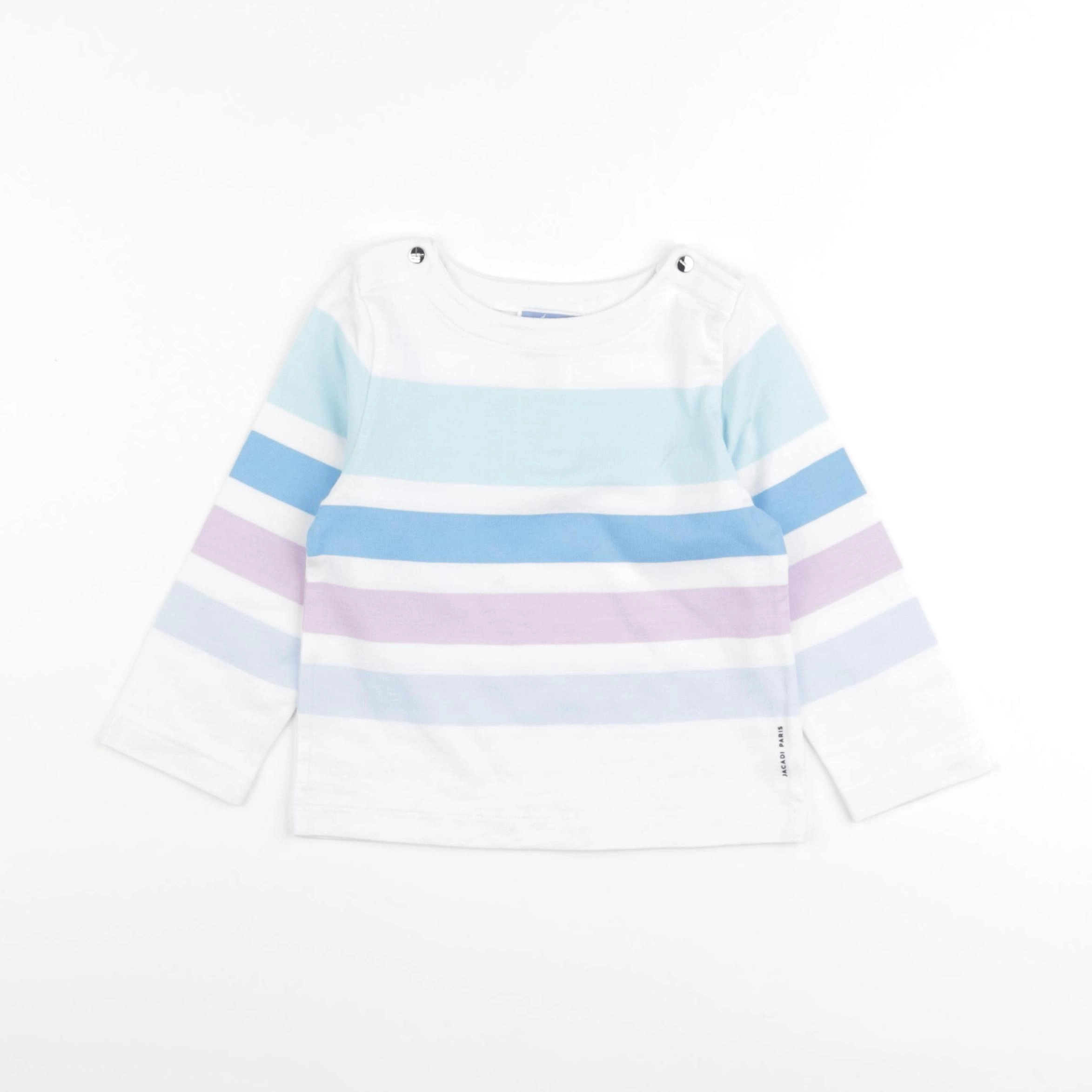 Jacadi - tee-shirt bleu - 24 mois