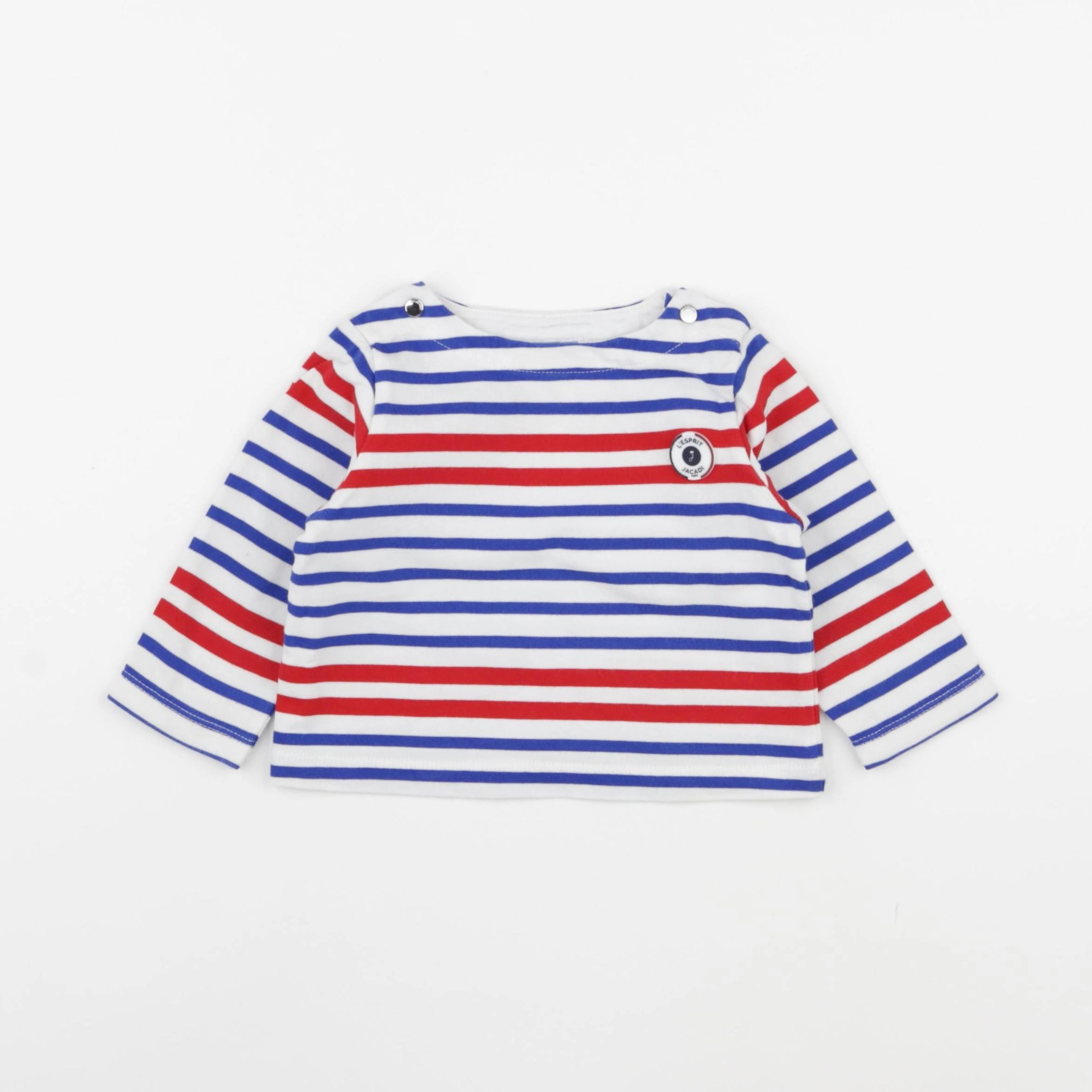 Jacadi - sweat blanc - 12 mois