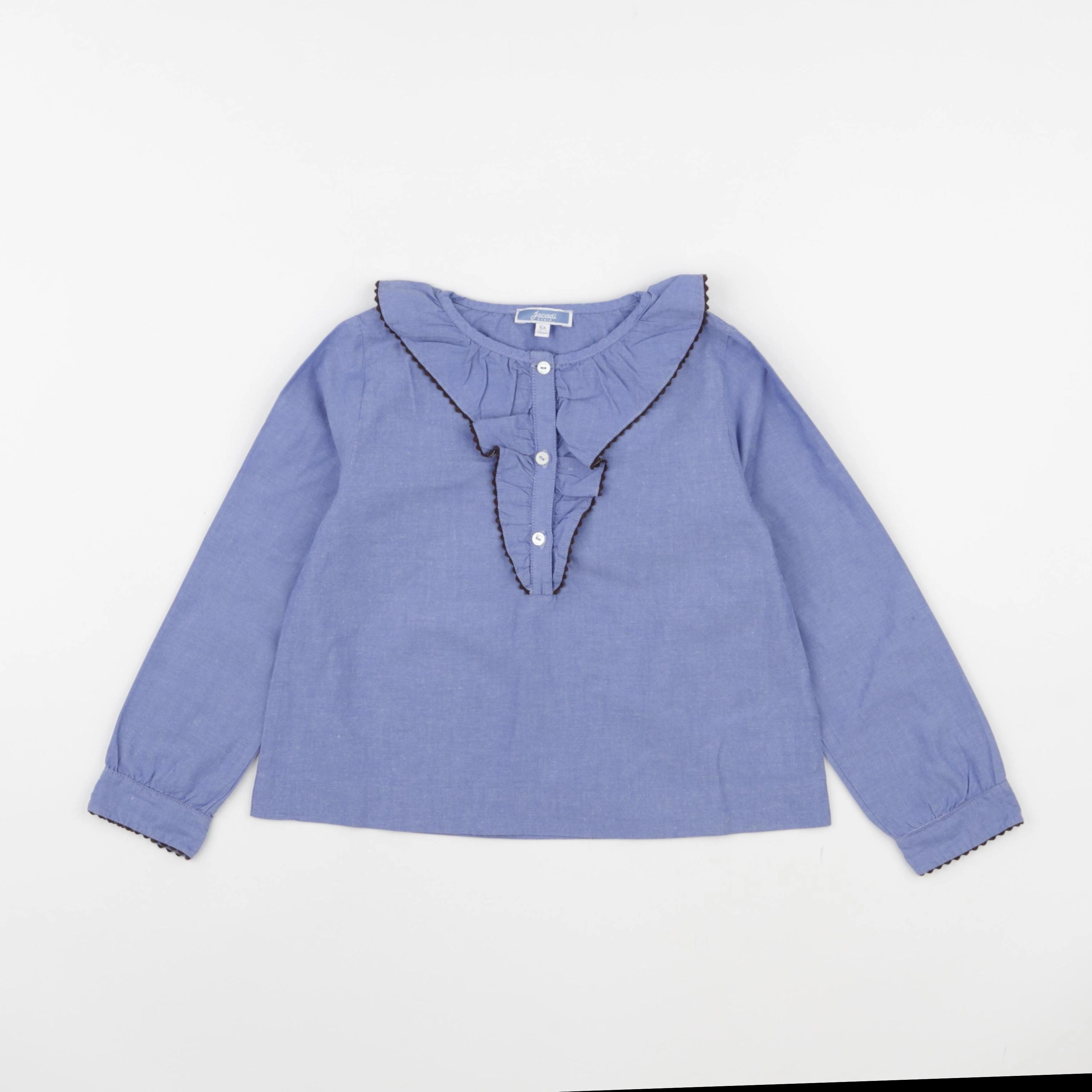 Jacadi - blouse bleu - 6 ans