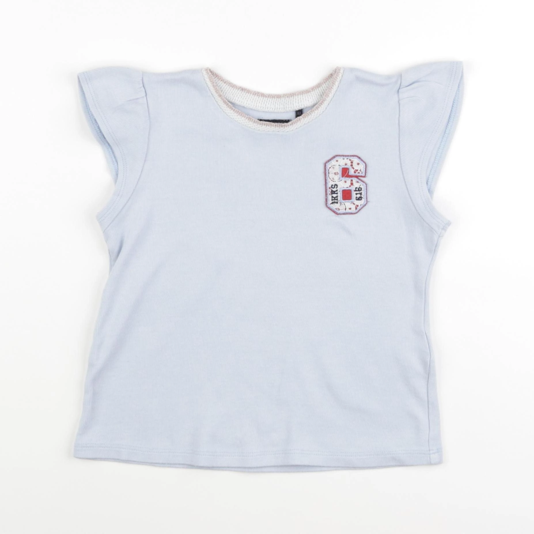 IKKS - tee-shirt bleu - 6 ans